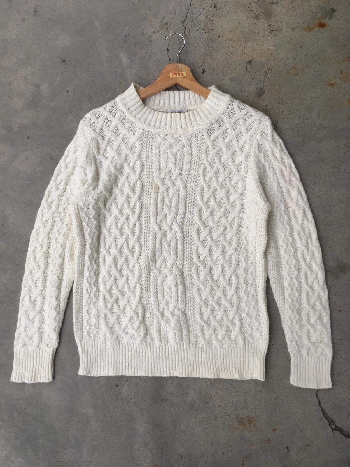 📌GLOBAL WORK Pullover Pureknit Rare Pattern