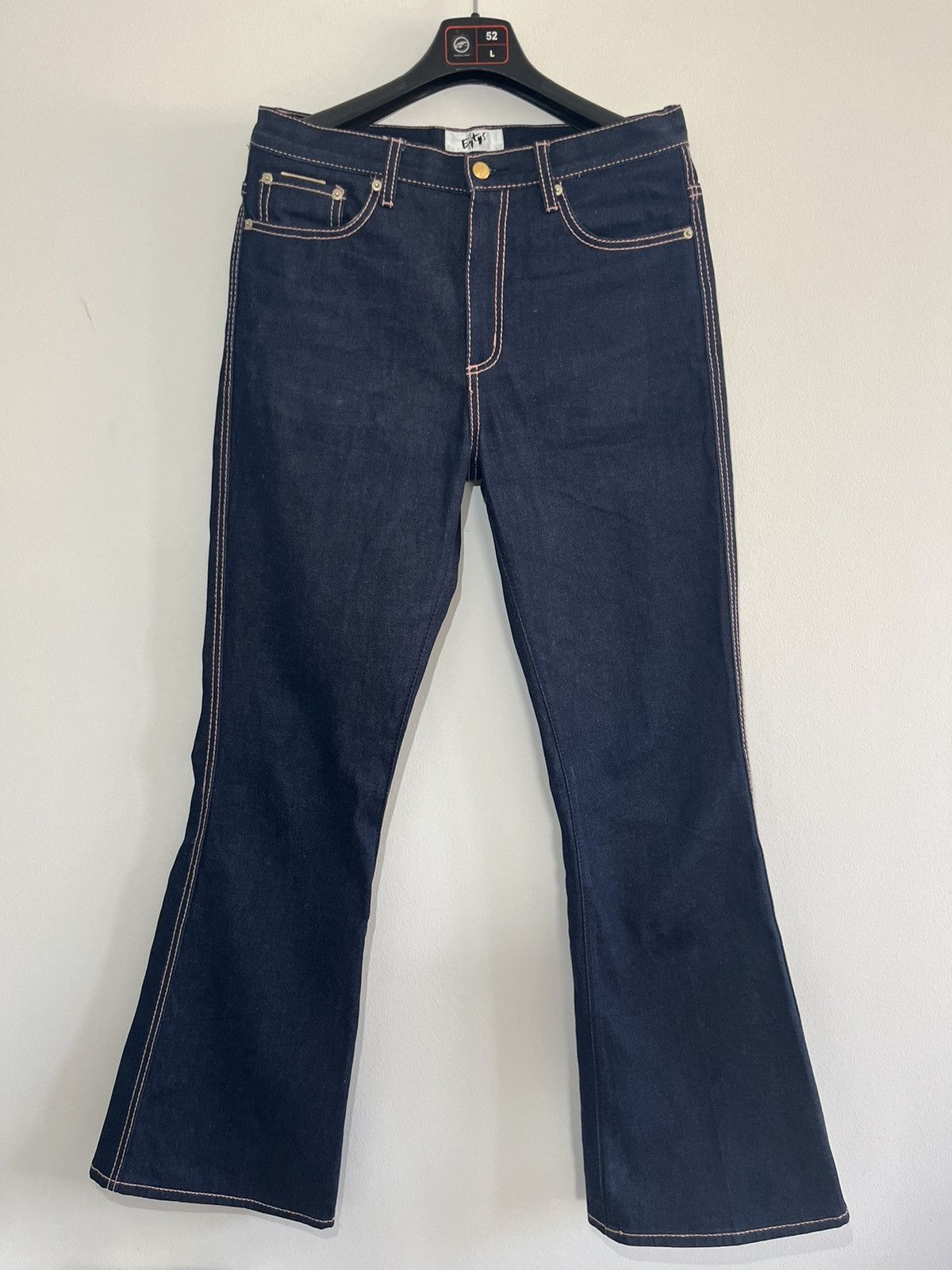 image of Eytys - Oregon Flared Raw Denim, Men's (Size 32)