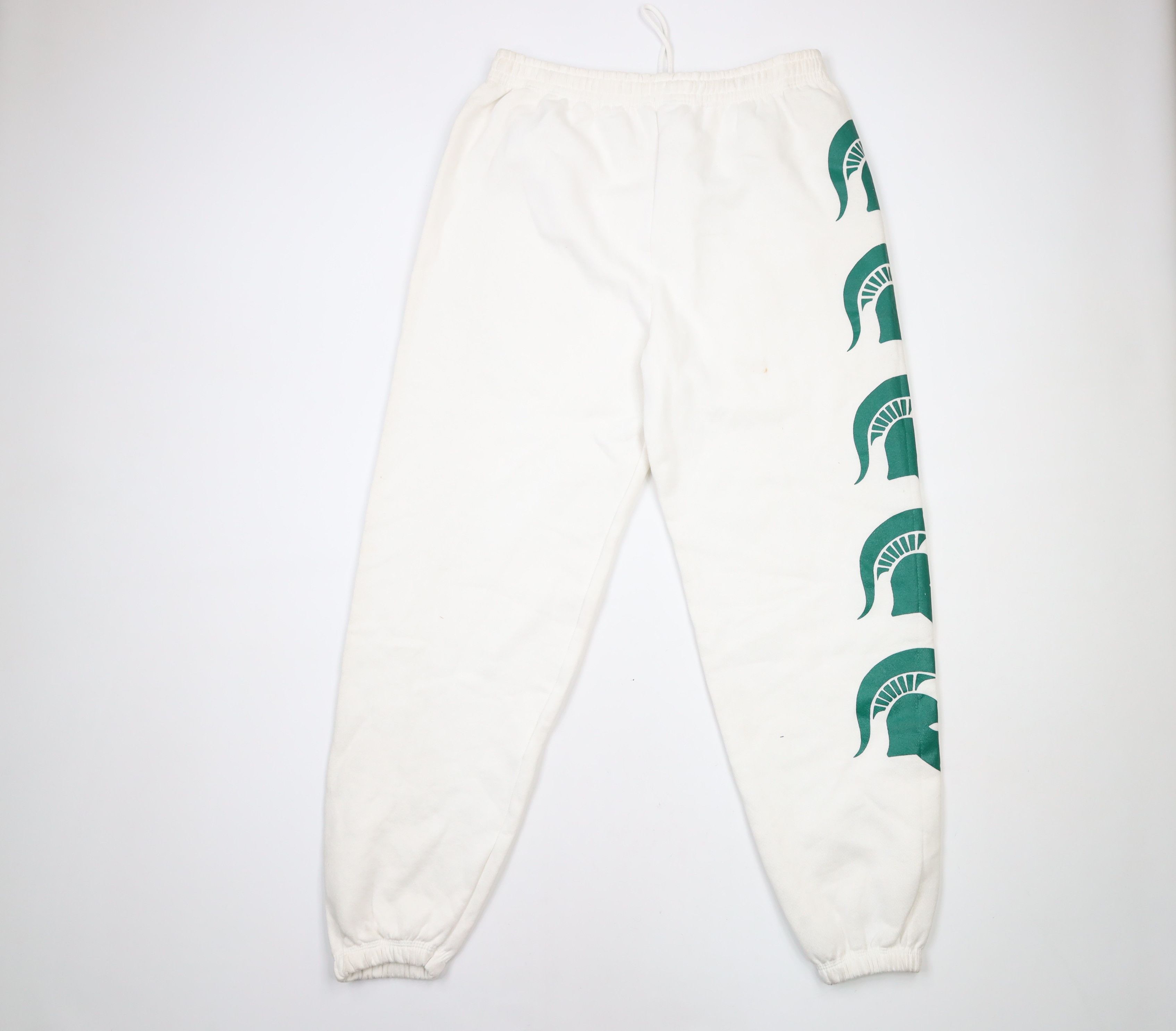 Vintage NOS Vintage 90s University Sweatpants Joggers White USA Size US 38 / EU 54 - 10 Thumbnail