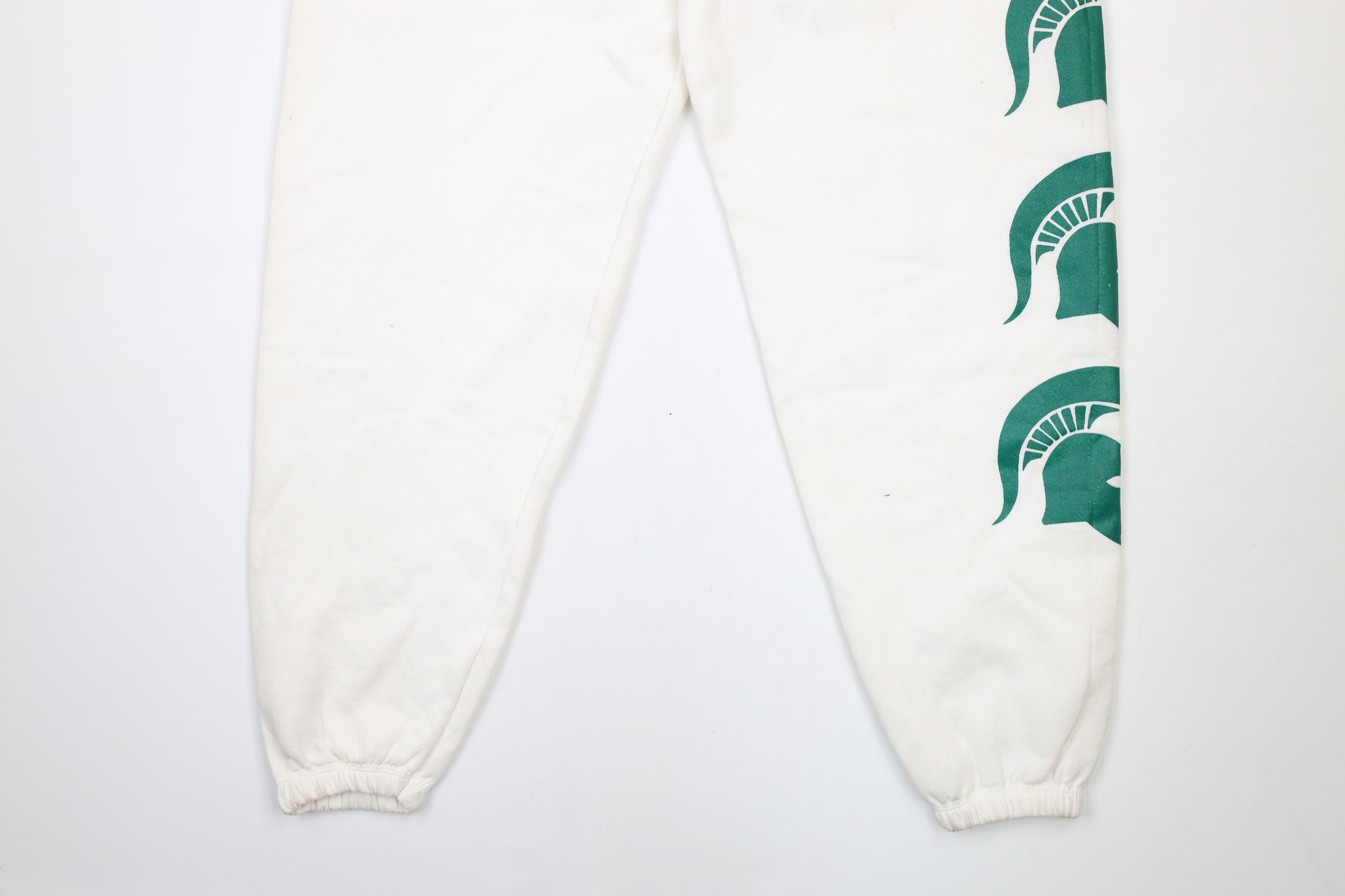 Vintage NOS Vintage 90s University Sweatpants Joggers White USA Size US 38 / EU 54 - 13 Thumbnail