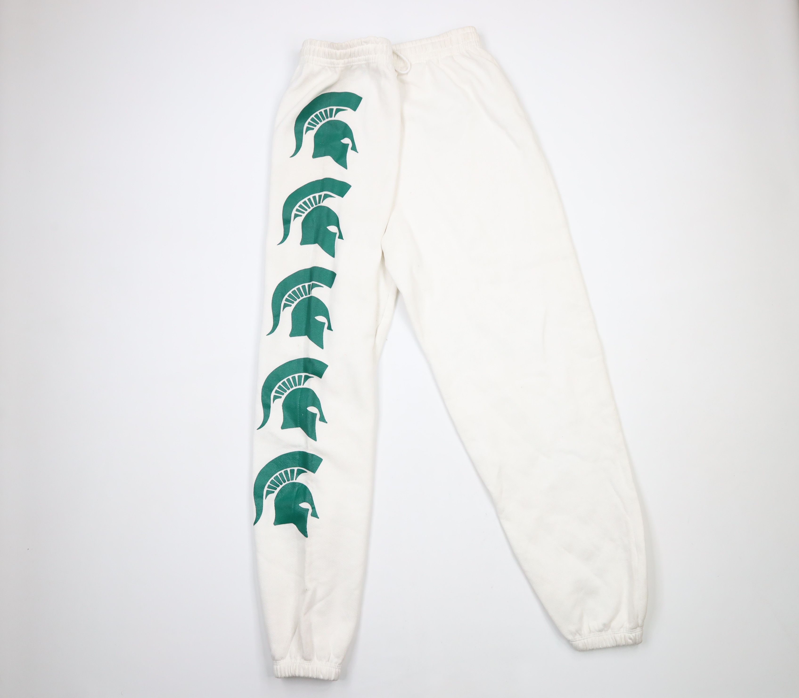 Vintage NOS Vintage 90s University Sweatpants Joggers White USA Size US 38 / EU 54 - 1 Thumbnail