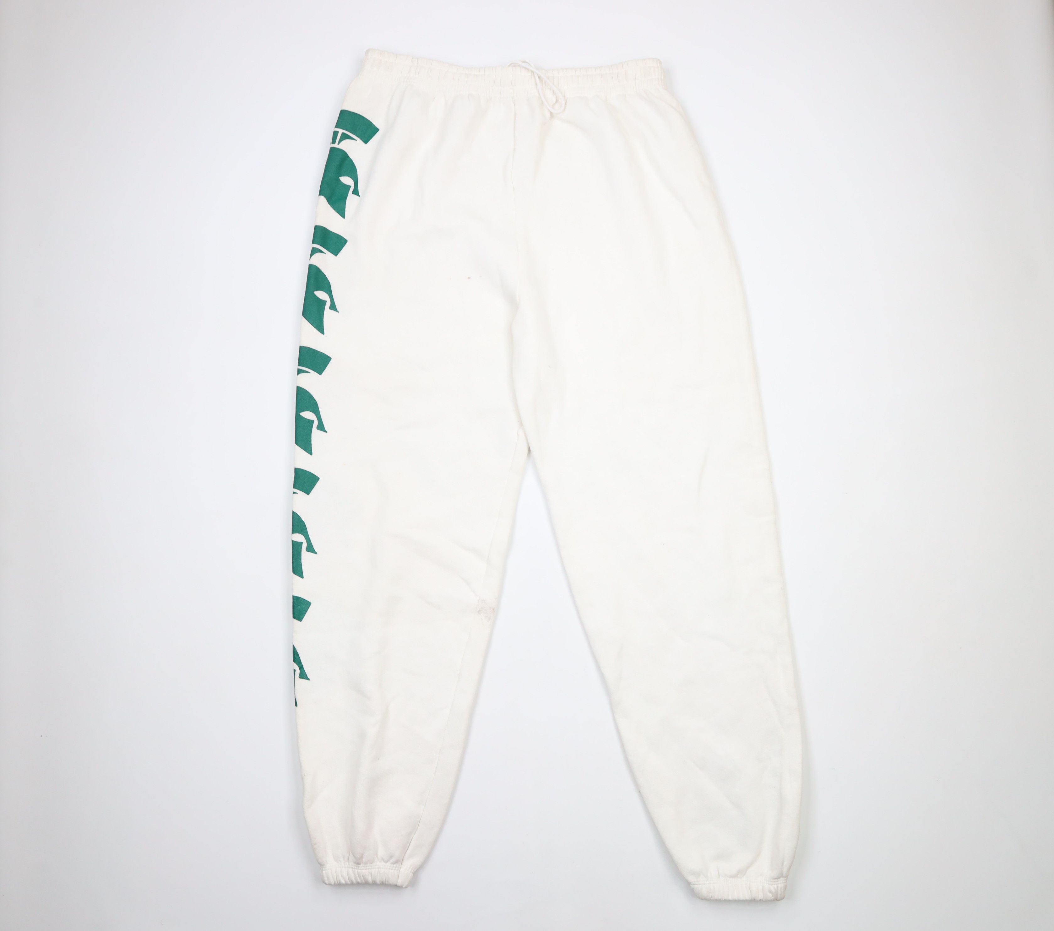 Vintage NOS Vintage 90s University Sweatpants Joggers White USA Size US 38 / EU 54 - 2 Thumbnail
