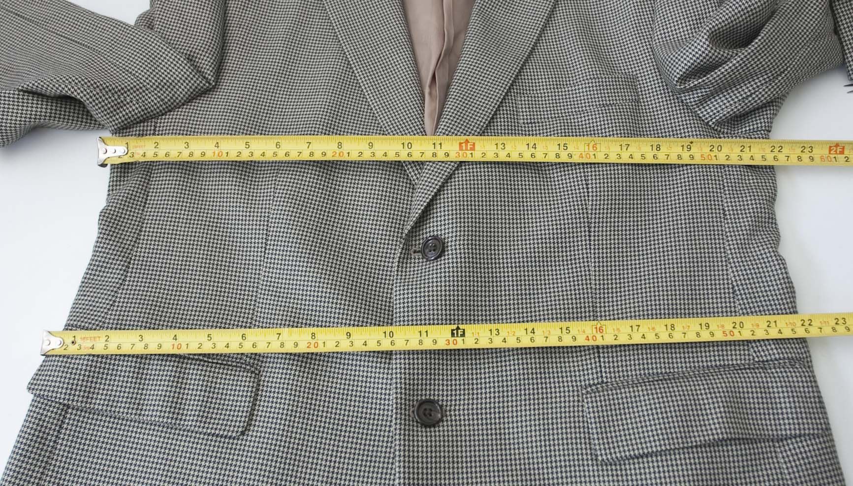 Lauren Ralph Lauren Lauren Ralph Lauren Jacket Houndstooth Silk/Wool Size 42/43S Size 42S - 4 Thumbnail