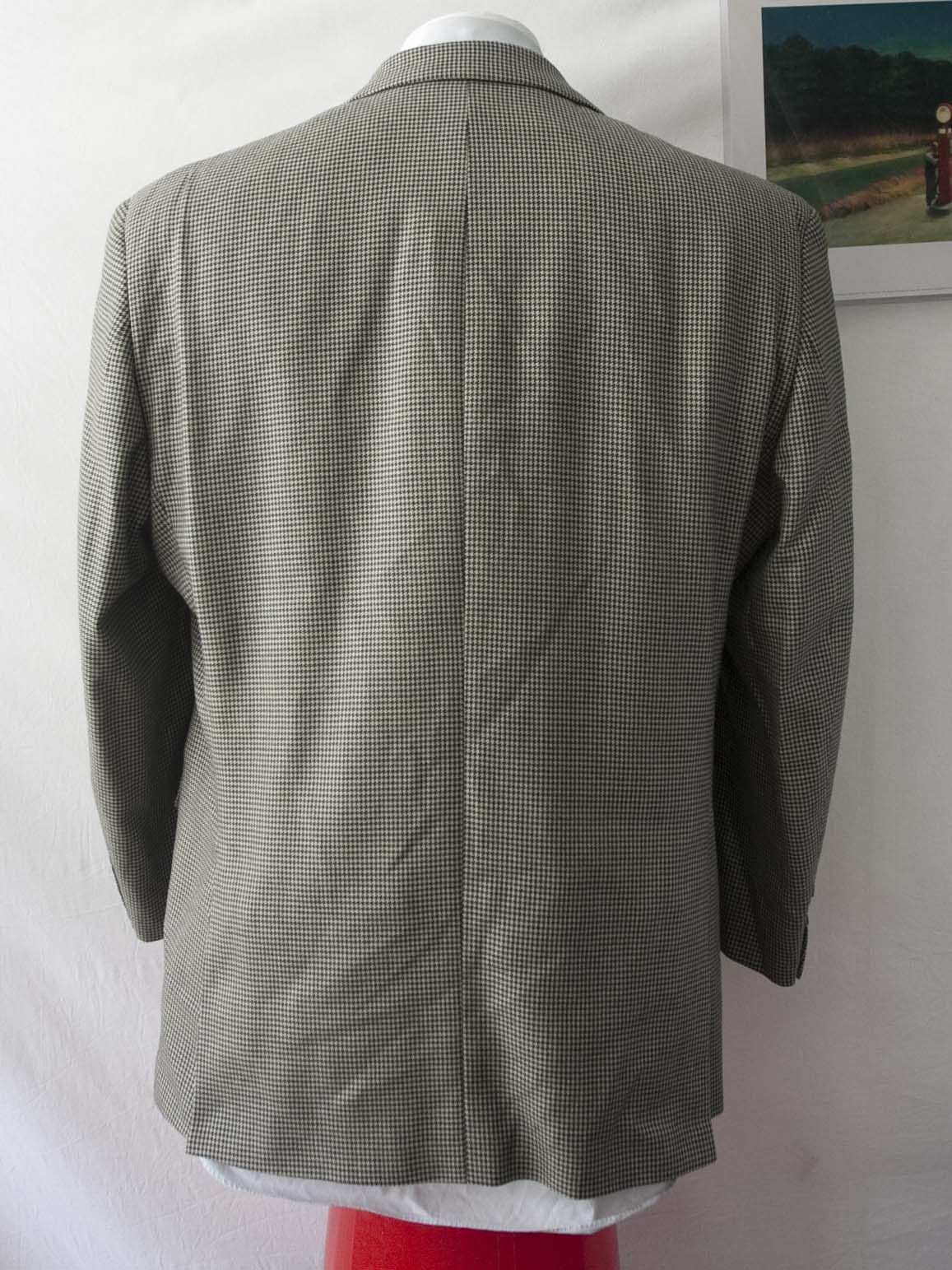 Lauren Ralph Lauren Lauren Ralph Lauren Jacket Houndstooth Silk/Wool Size 42/43S Size 42S - 8 Thumbnail