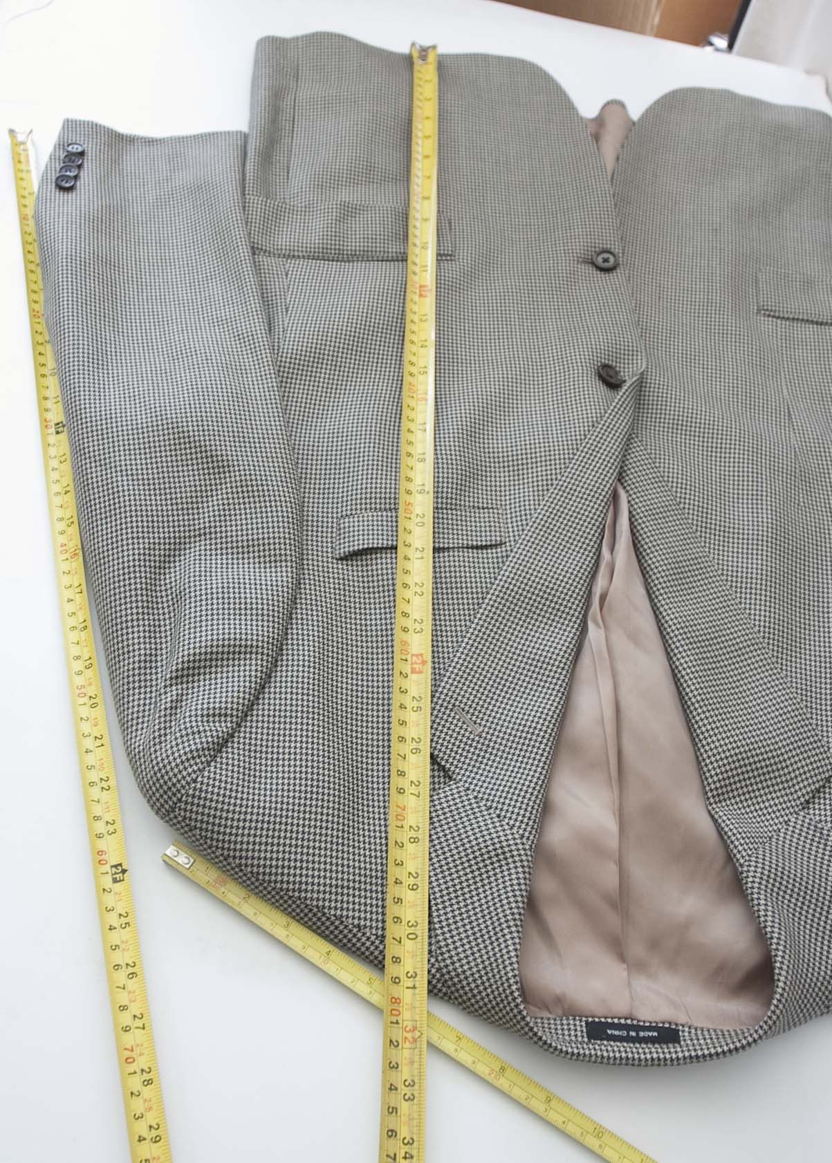 Lauren Ralph Lauren Lauren Ralph Lauren Jacket Houndstooth Silk/Wool Size 42/43S Size 42S - 5 Thumbnail