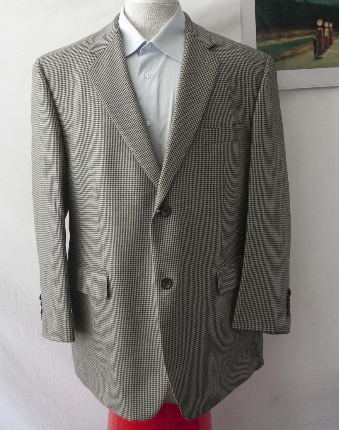 Lauren Ralph Lauren Lauren Ralph Lauren Jacket Houndstooth Silk/Wool Size 42/43S Size 42S - 1 Thumbnail