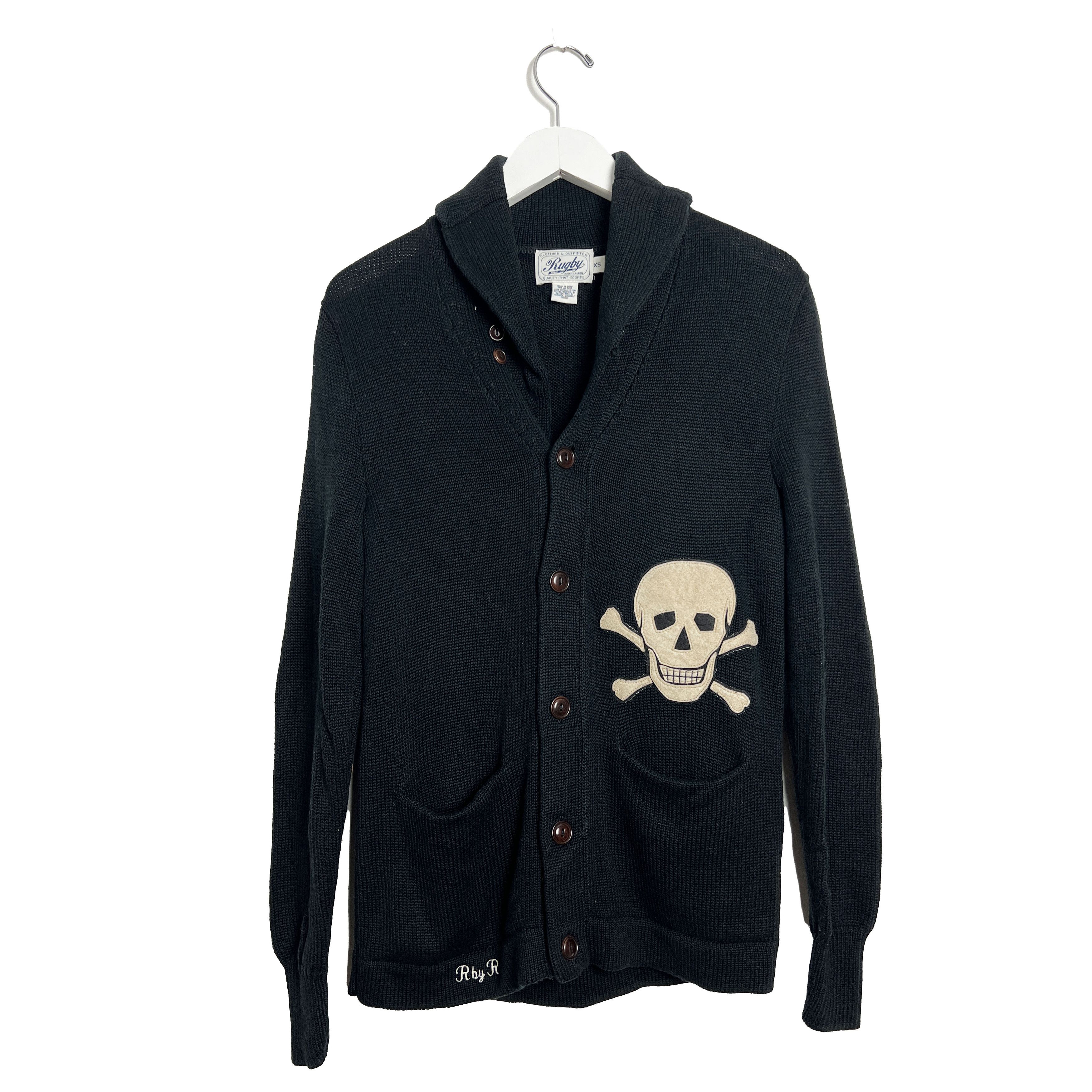 Ralph lauren skull sweater hotsell