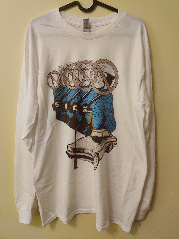 Earl Sweatshirt × Rap Tees NBA Leather Tour 2022 "SICK!" Longsleeve Size US L / EU 52-54 / 3 - 1 Thumbnail