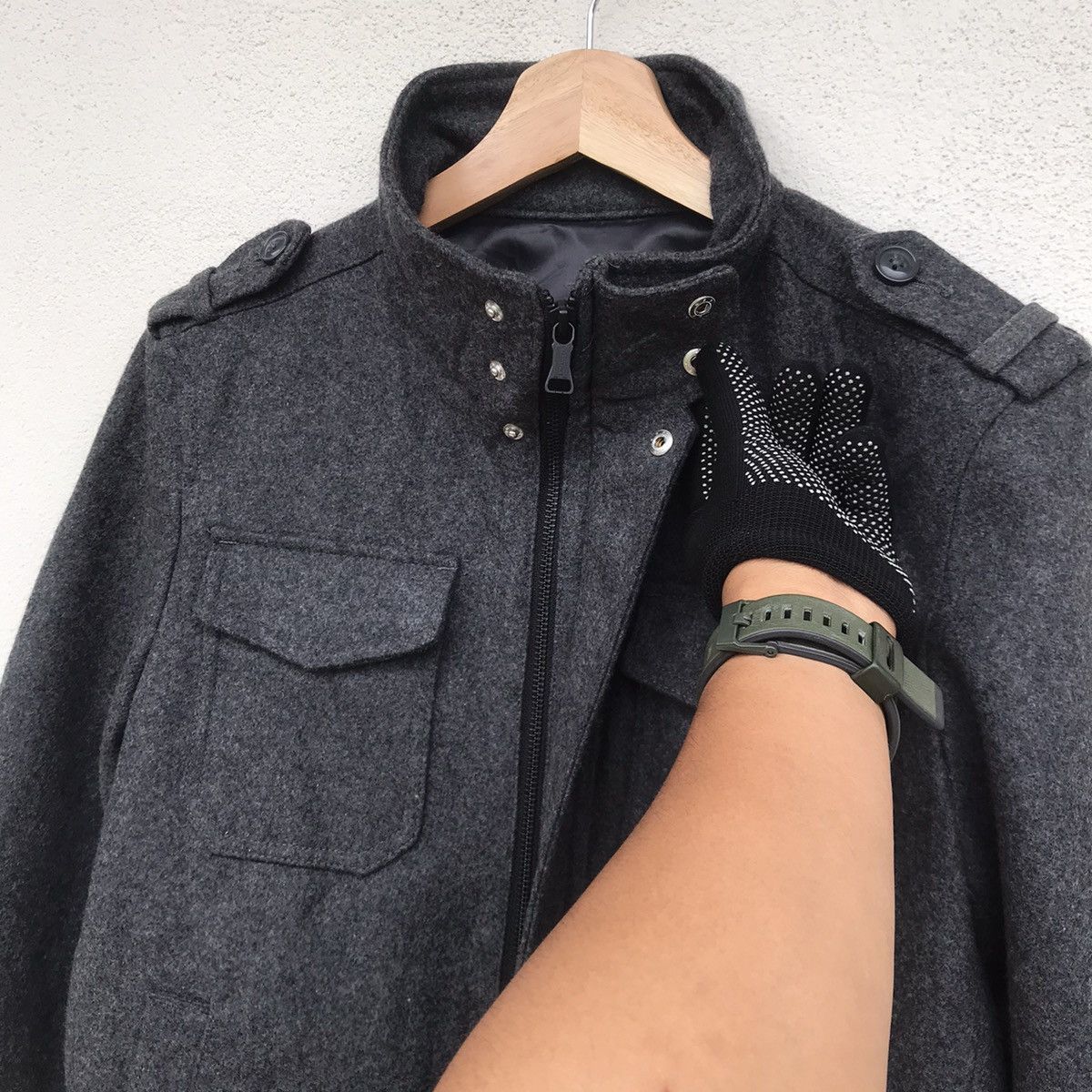 Japanese Brand TX Mixpiece Japanese Takeo Kikuchi flight military jacket Size US M / EU 48-50 / 2 - 7 Thumbnail