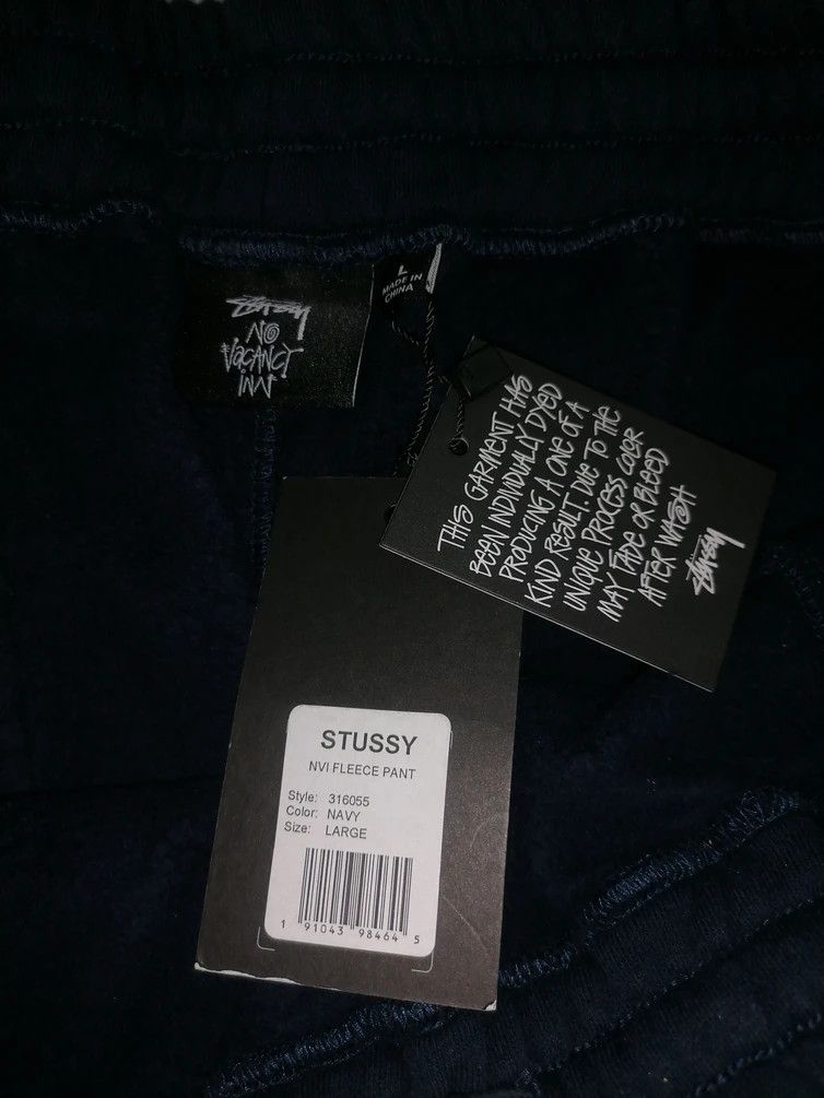 DENIM TEARS × No Vacancy Inn × Stussy Stussy x No Vacancy Inn Fleece Pants Size US 33 - 7 Thumbnail