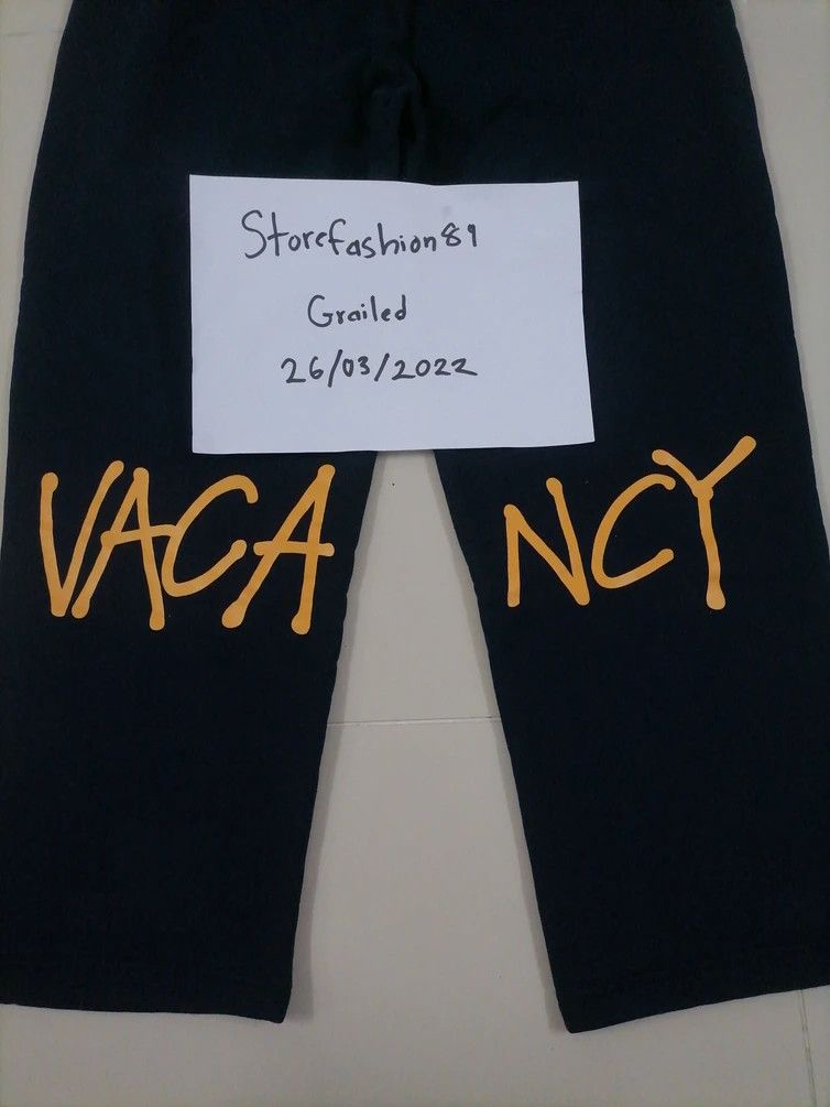 DENIM TEARS × No Vacancy Inn × Stussy Stussy x No Vacancy Inn Fleece Pants Size US 33 - 2 Thumbnail