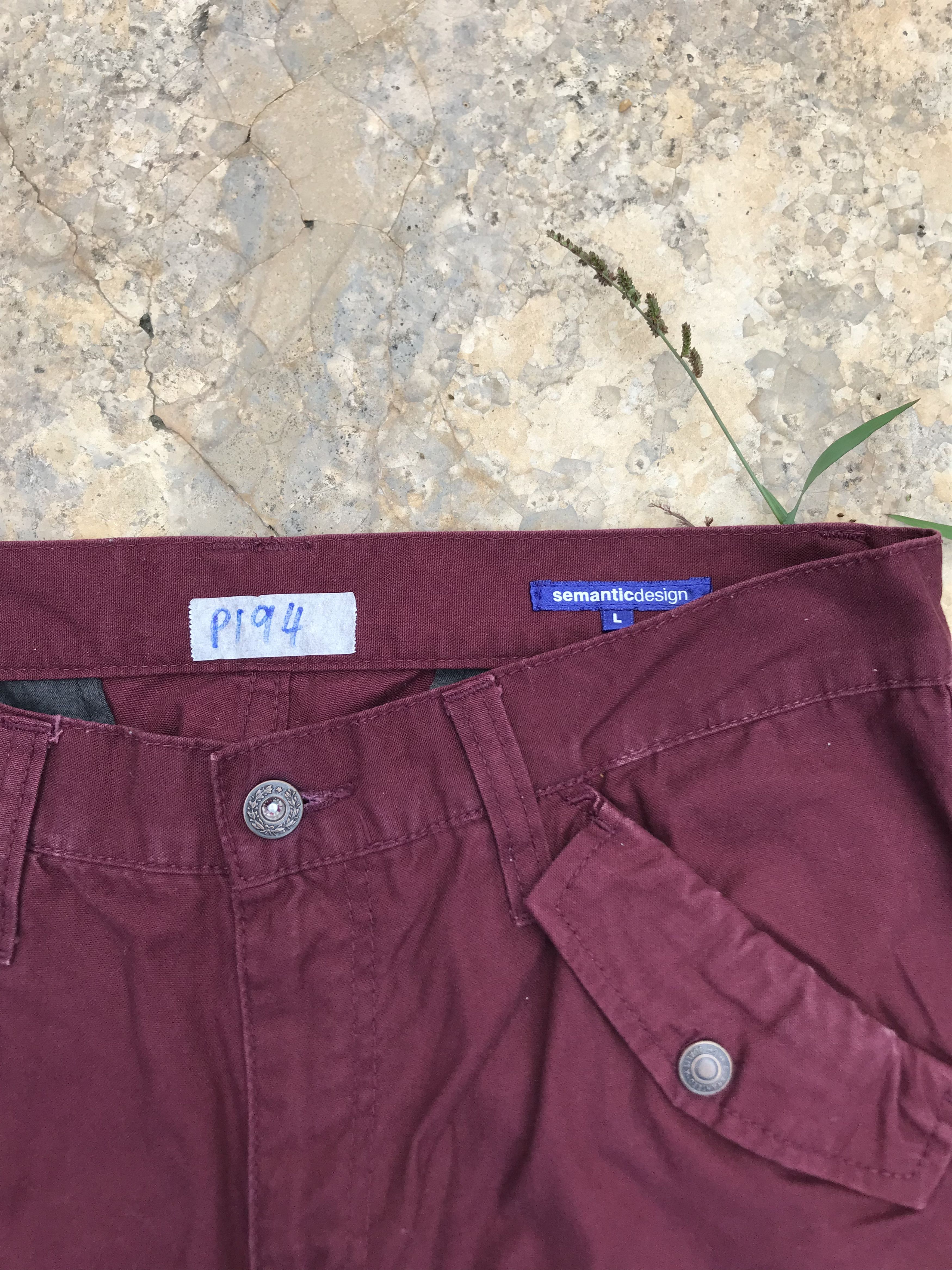 Japanese Brand SEMANTIC DESIGN TACTICAL CARGO PANT Size US 32 / EU 48 - 3 Thumbnail