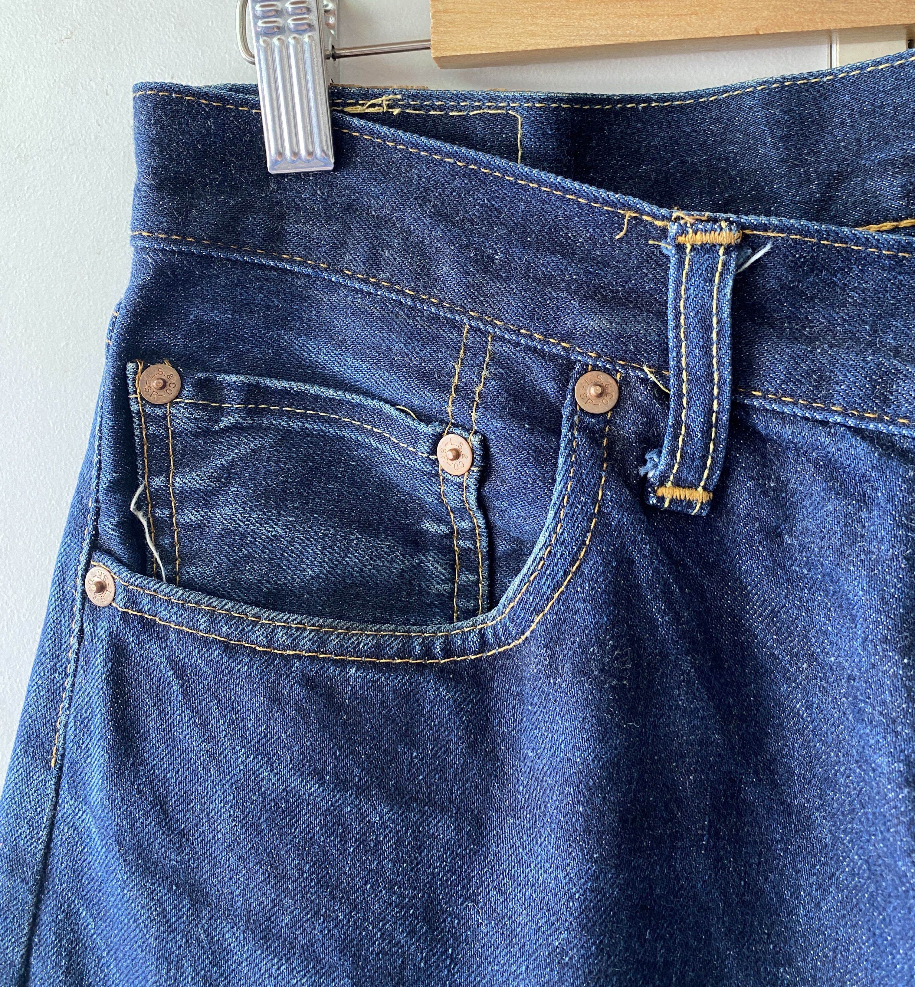 Levi's VINTAGE Y2K LEVIS 501 LOT 501XX BIG E JEANS Size US 32 / EU 48 - 7 Thumbnail