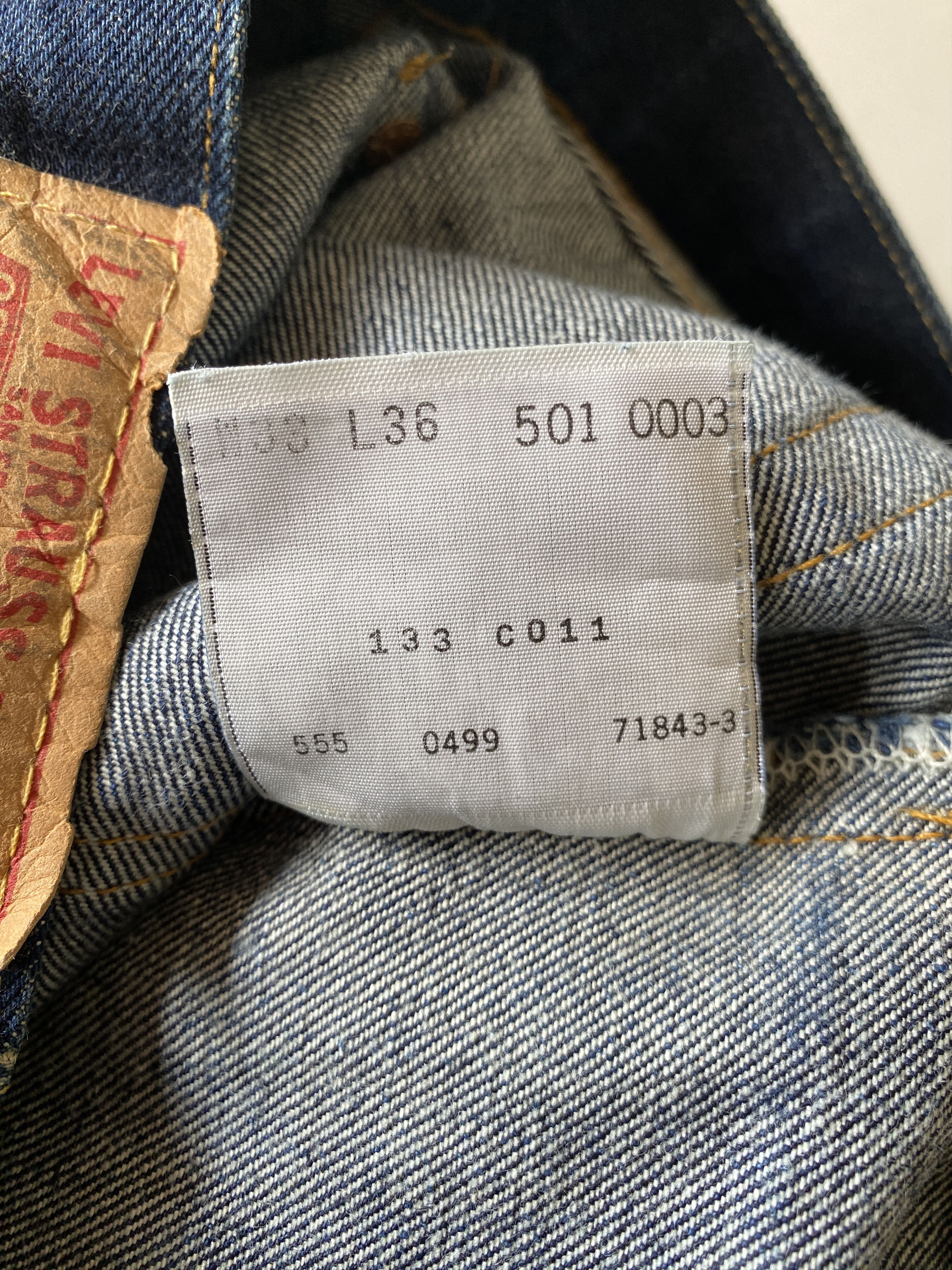 Levi's VINTAGE Y2K LEVIS 501 LOT 501XX BIG E JEANS Size US 32 / EU 48 - 9 Thumbnail