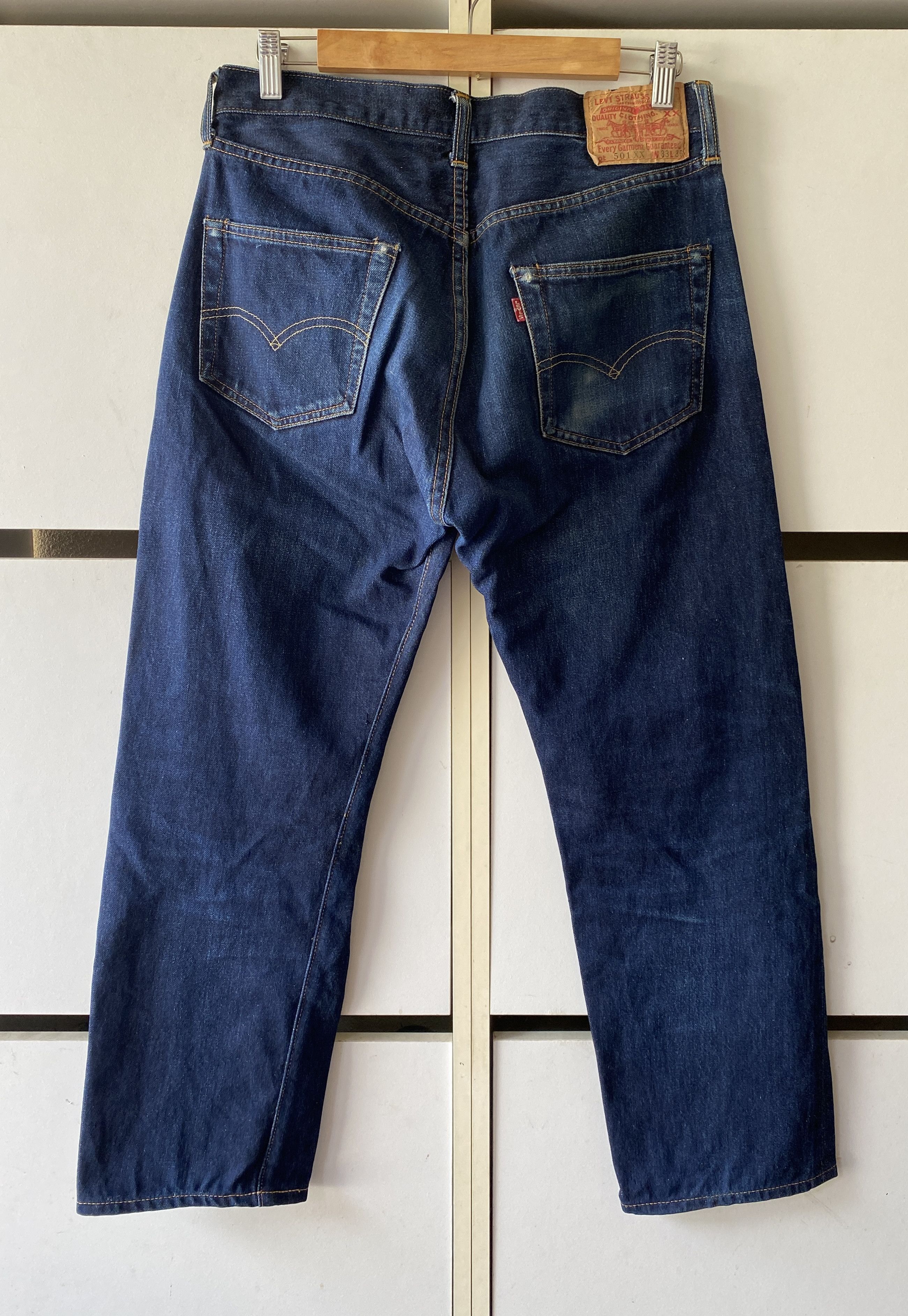 Levi's VINTAGE Y2K LEVIS 501 LOT 501XX BIG E JEANS Size US 32 / EU 48 - 5 Thumbnail