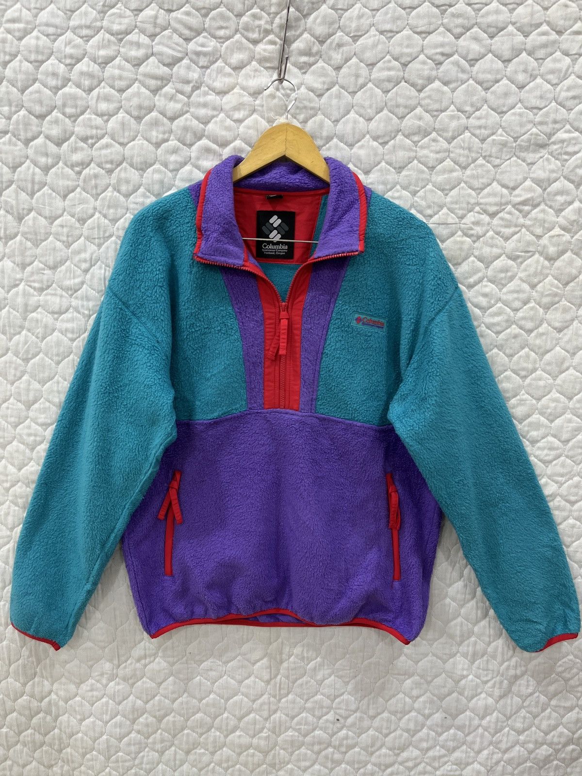 Columbia × Hypebeast (Eeee). COLUMBIA PULLOVER FLEECE JACKET Size US M / EU 48-50 / 2 - 1 Thumbnail