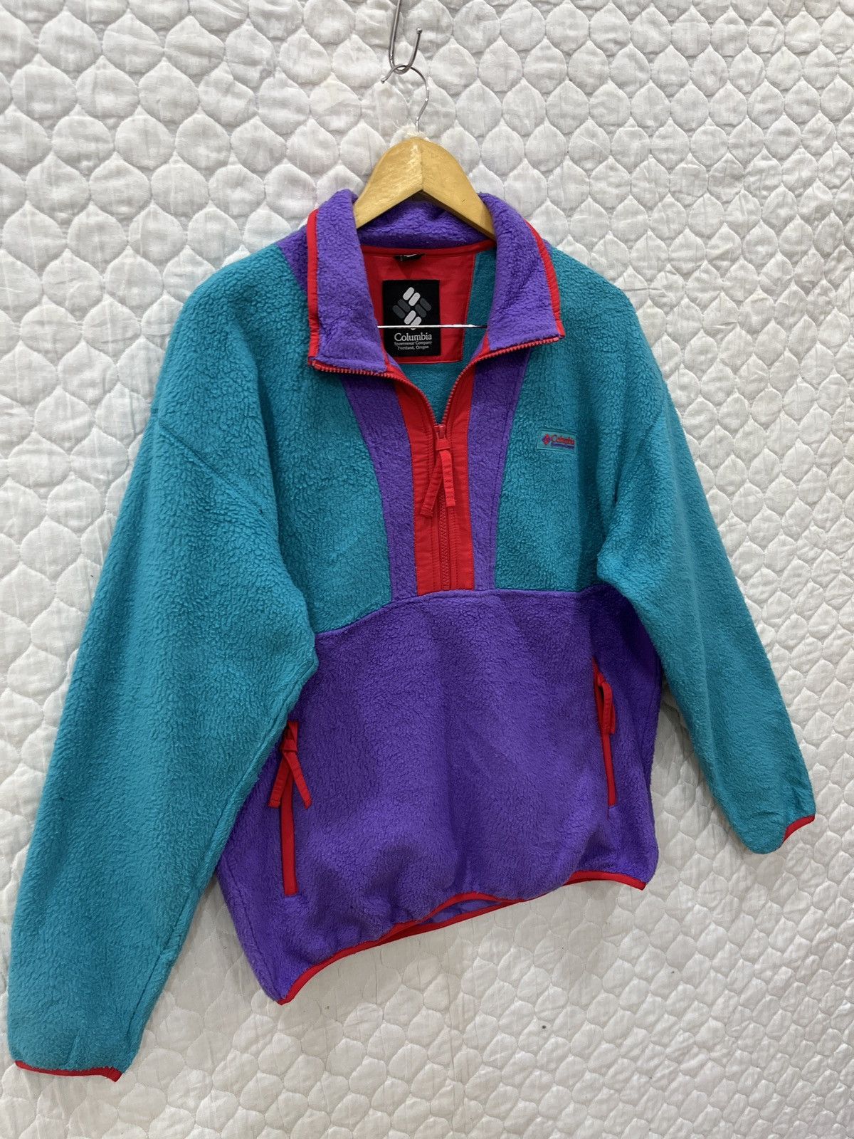 Columbia × Hypebeast (Eeee). COLUMBIA PULLOVER FLEECE JACKET Size US M / EU 48-50 / 2 - 3 Thumbnail