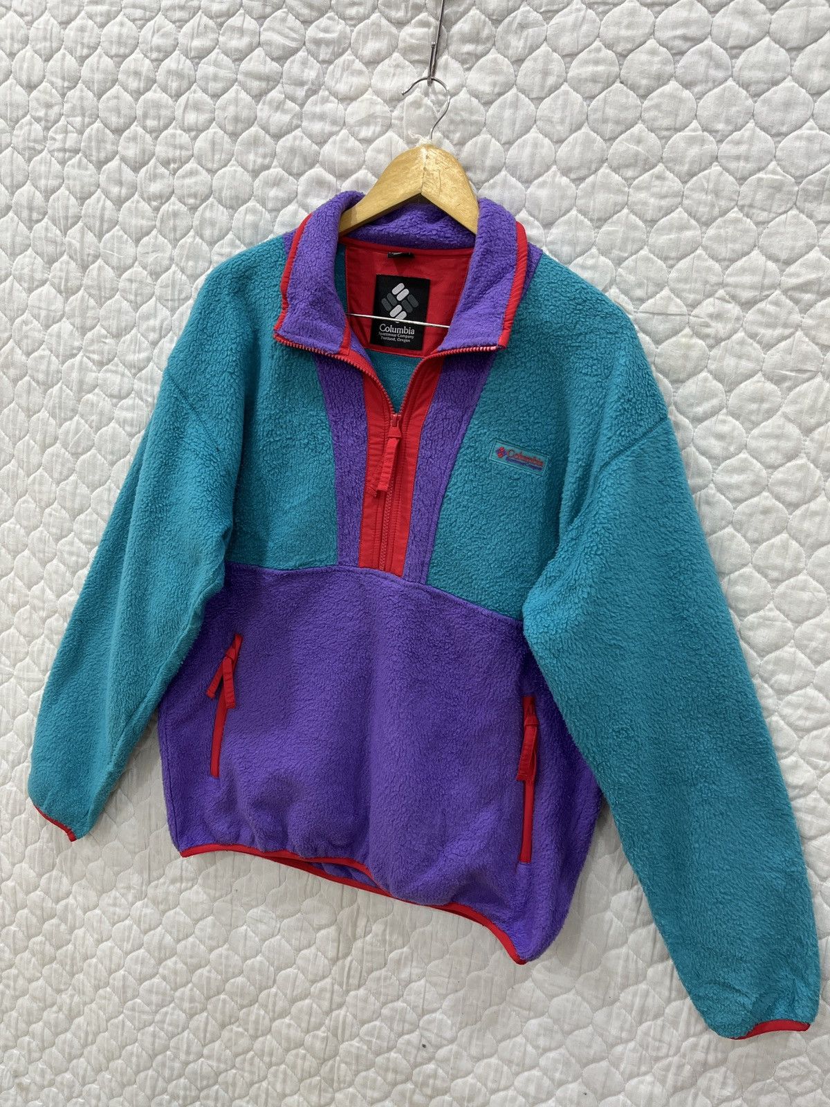 Columbia × Hypebeast (Eeee). COLUMBIA PULLOVER FLEECE JACKET Size US M / EU 48-50 / 2 - 2 Thumbnail