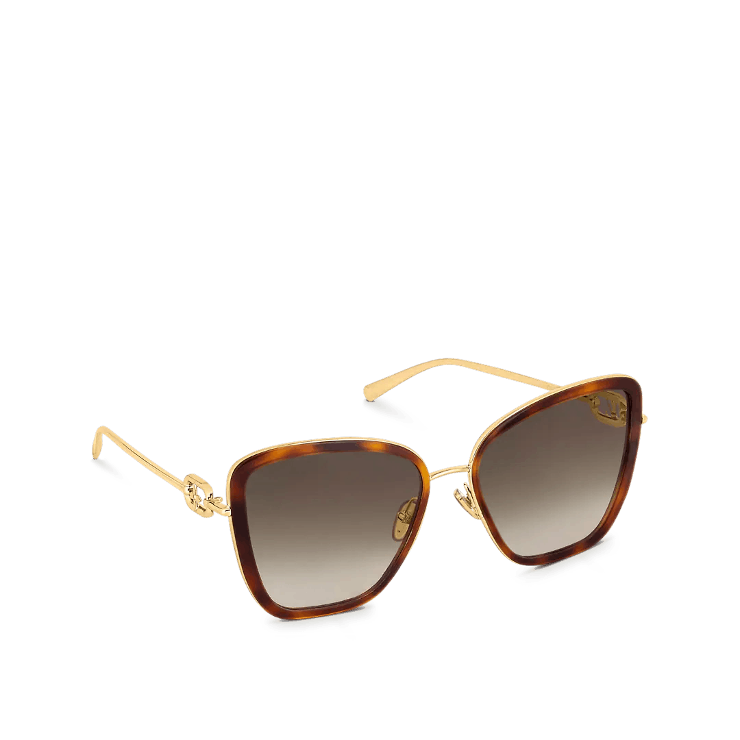 サングラス LOUIS VUITTON LV Link One Cat Eye Sunglasses LV Link PM Square Sunglasses S00 - Women - Accessories