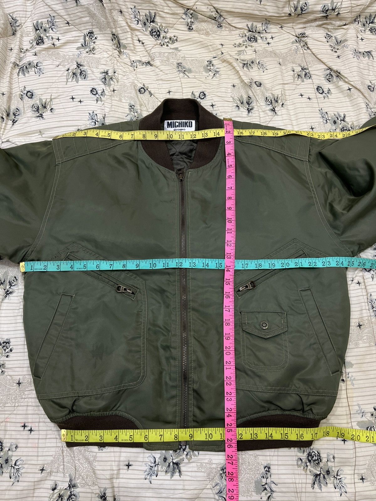 Michiko Koshino London (Eeee). MICHIKO LONDON KOSHINO SEOUL BOMBER JACKET Size US M / EU 48-50 / 2 - 14 Thumbnail