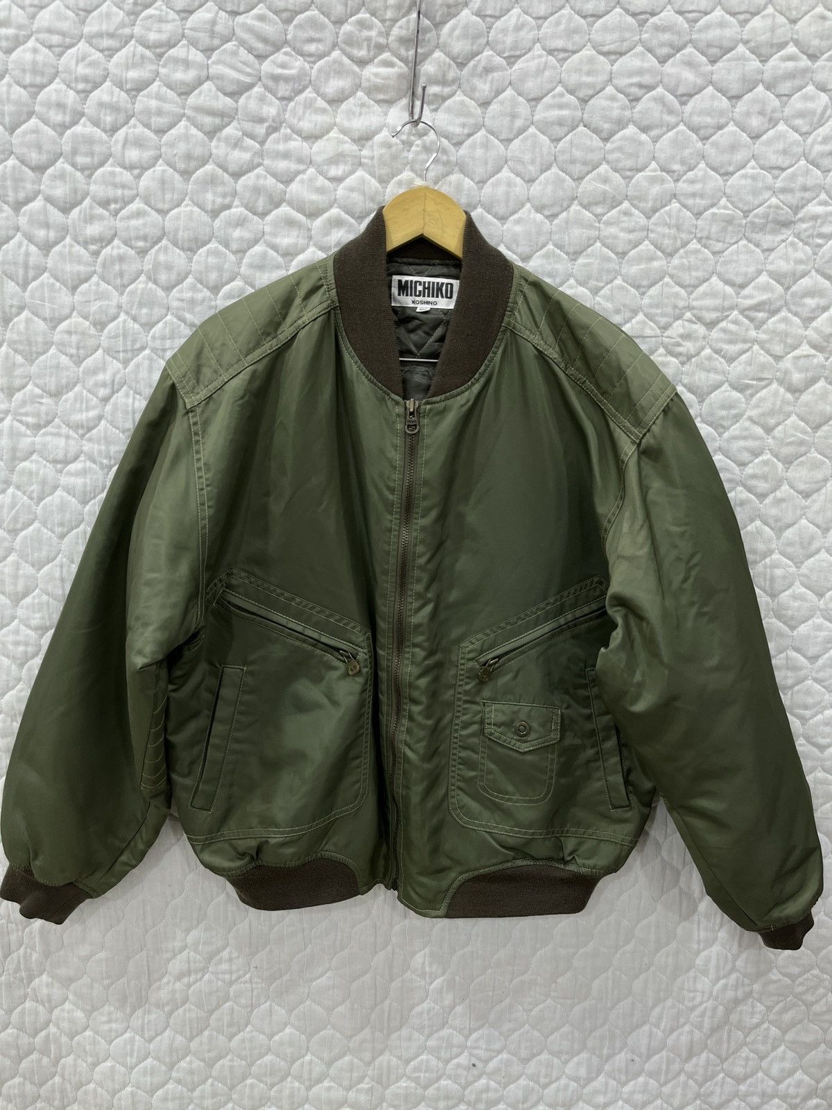 Michiko Koshino London (Eeee). MICHIKO LONDON KOSHINO SEOUL BOMBER JACKET Size US M / EU 48-50 / 2 - 5 Thumbnail