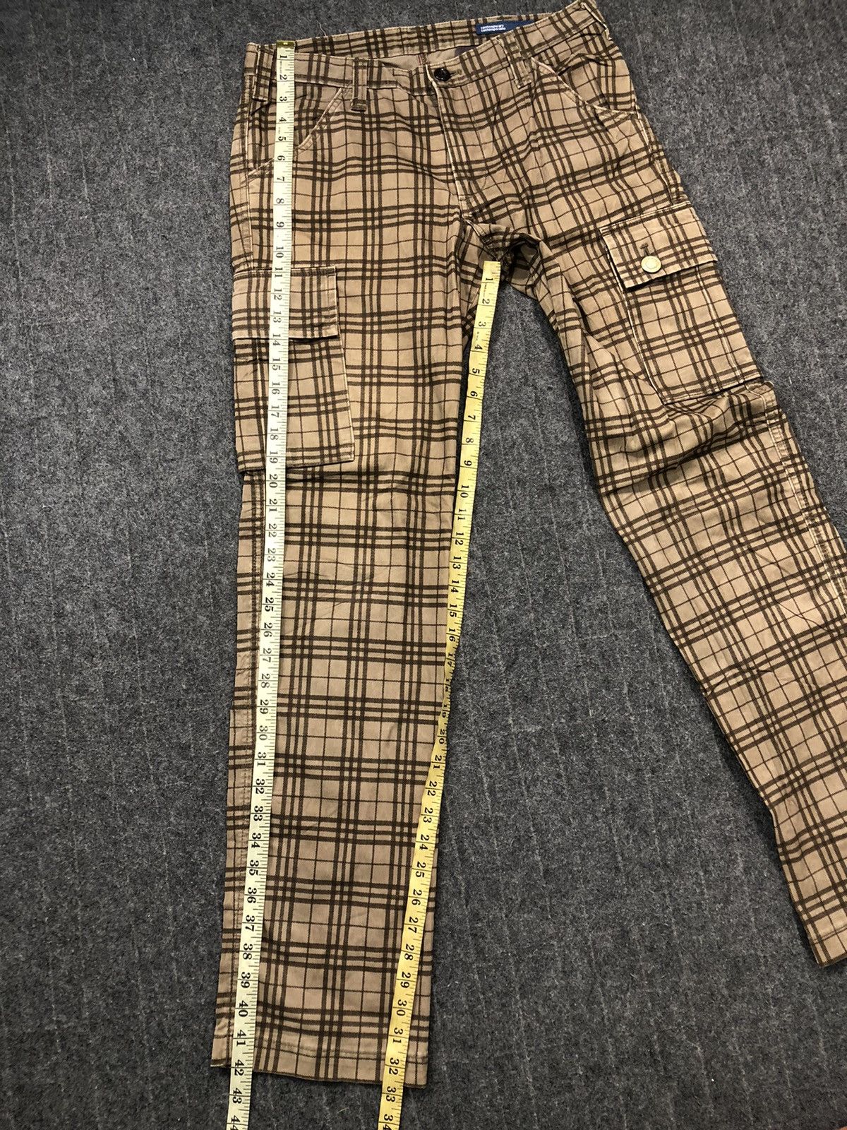 Other Contemporary Contemporaine Blue Way Cargo Multipocket Check Size US 32 / EU 48 - 13 Thumbnail