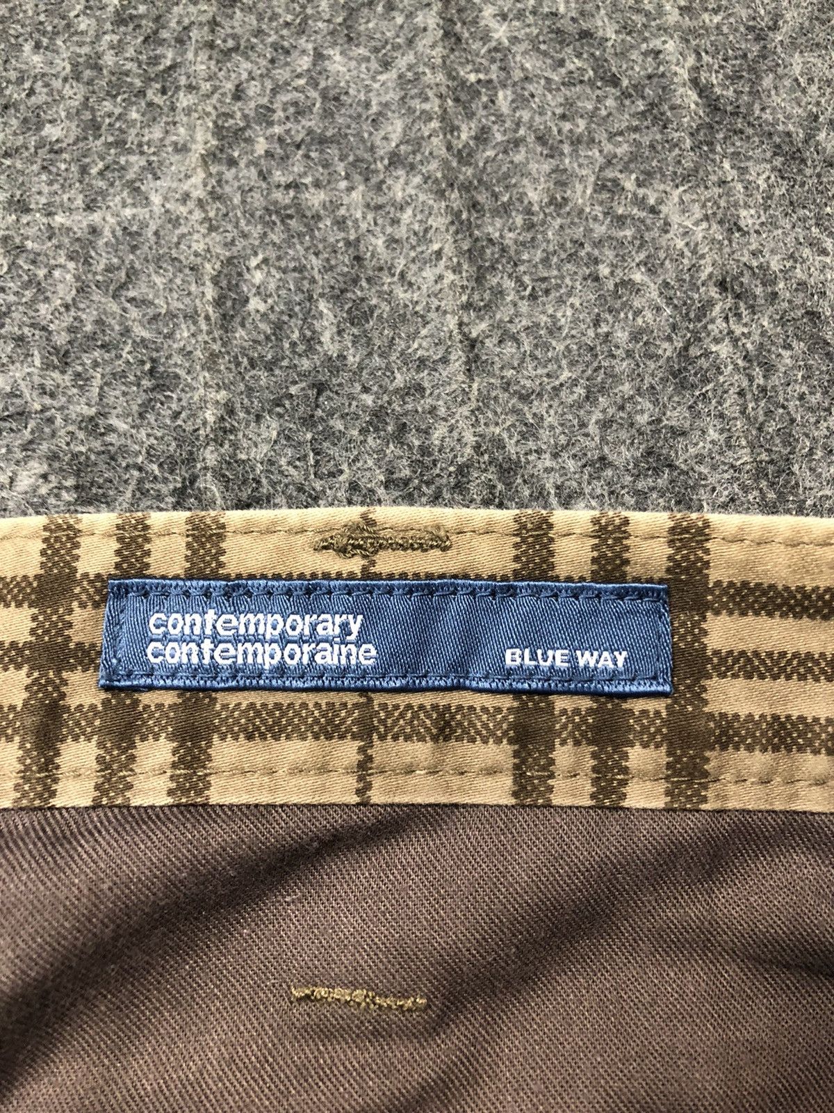 Other Contemporary Contemporaine Blue Way Cargo Multipocket Check Size US 32 / EU 48 - 8 Thumbnail