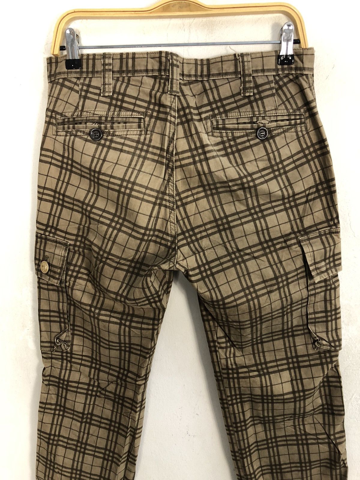 Other Contemporary Contemporaine Blue Way Cargo Multipocket Check Size US 32 / EU 48 - 4 Thumbnail
