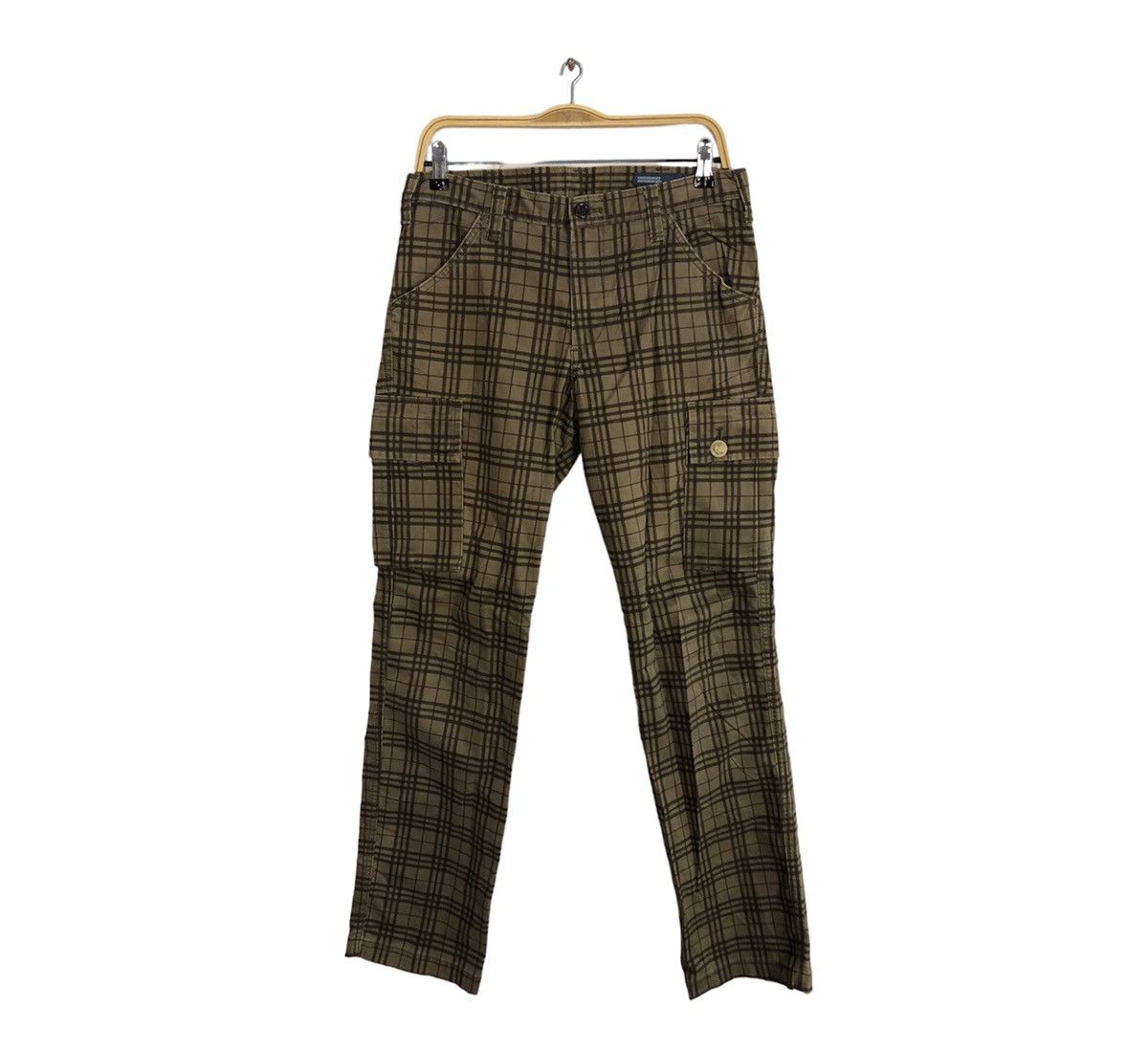 Other Contemporary Contemporaine Blue Way Cargo Multipocket Check Size US 32 / EU 48 - 1 Thumbnail