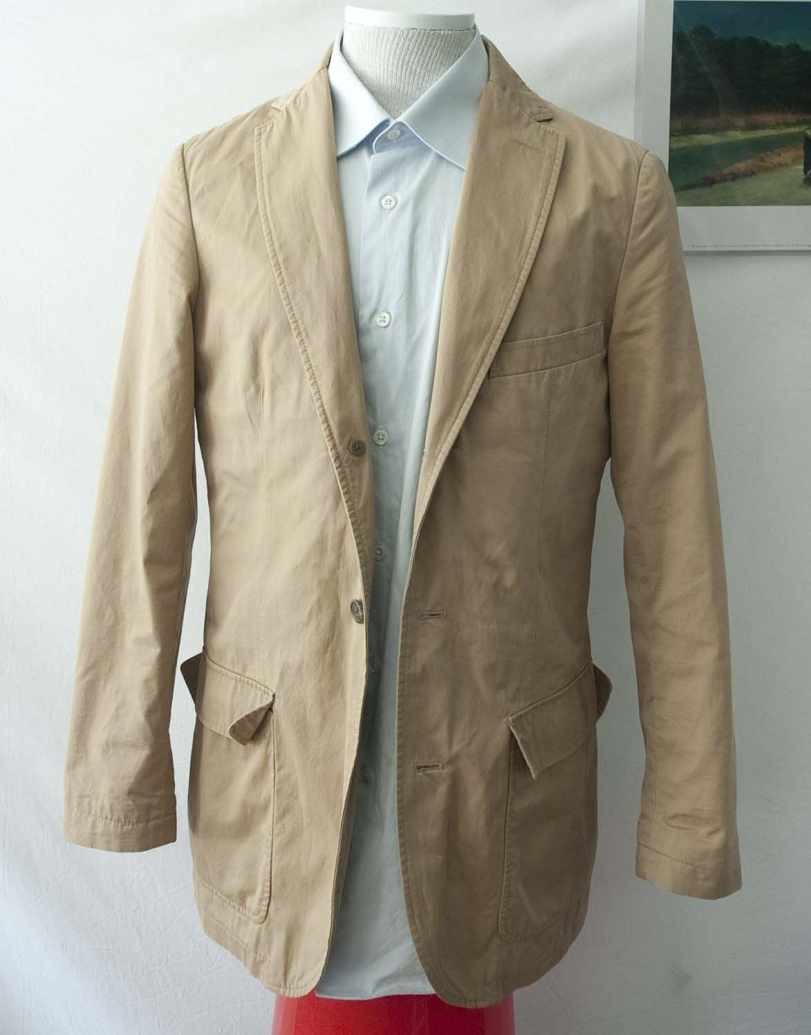 J.Crew J Crew Jacket Unstructured Broken In Cotton Size S Size US S / EU 44-46 / 1 - 1 Thumbnail