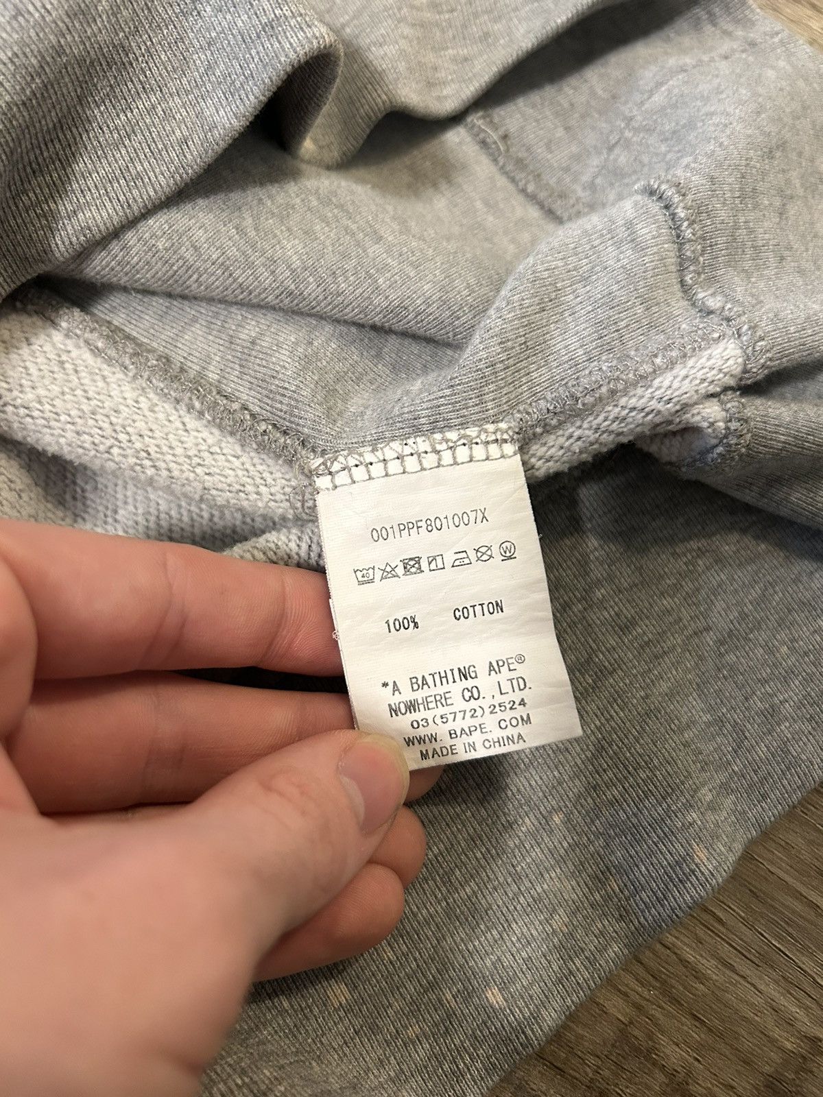 Bape Bape shark hoodie pullover grey size medium Size US M / EU 48-50 / 2 - 14 Thumbnail