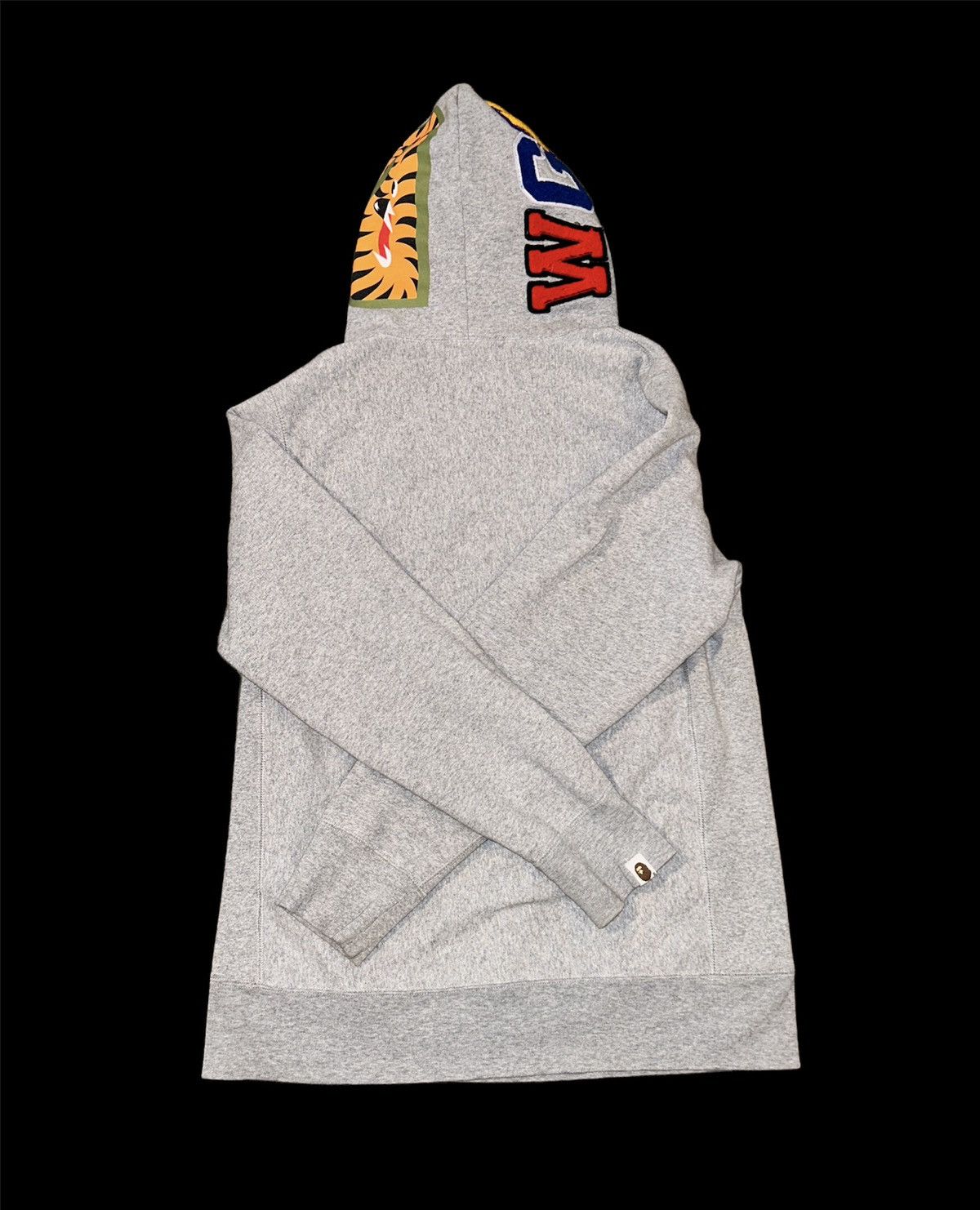 Bape Bape shark hoodie pullover grey size medium Size US M / EU 48-50 / 2 - 2 Thumbnail