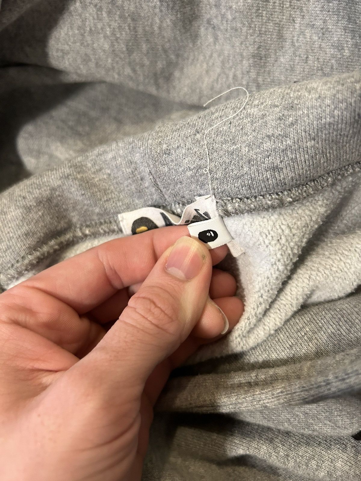 Bape Bape shark hoodie pullover grey size medium Size US M / EU 48-50 / 2 - 13 Thumbnail