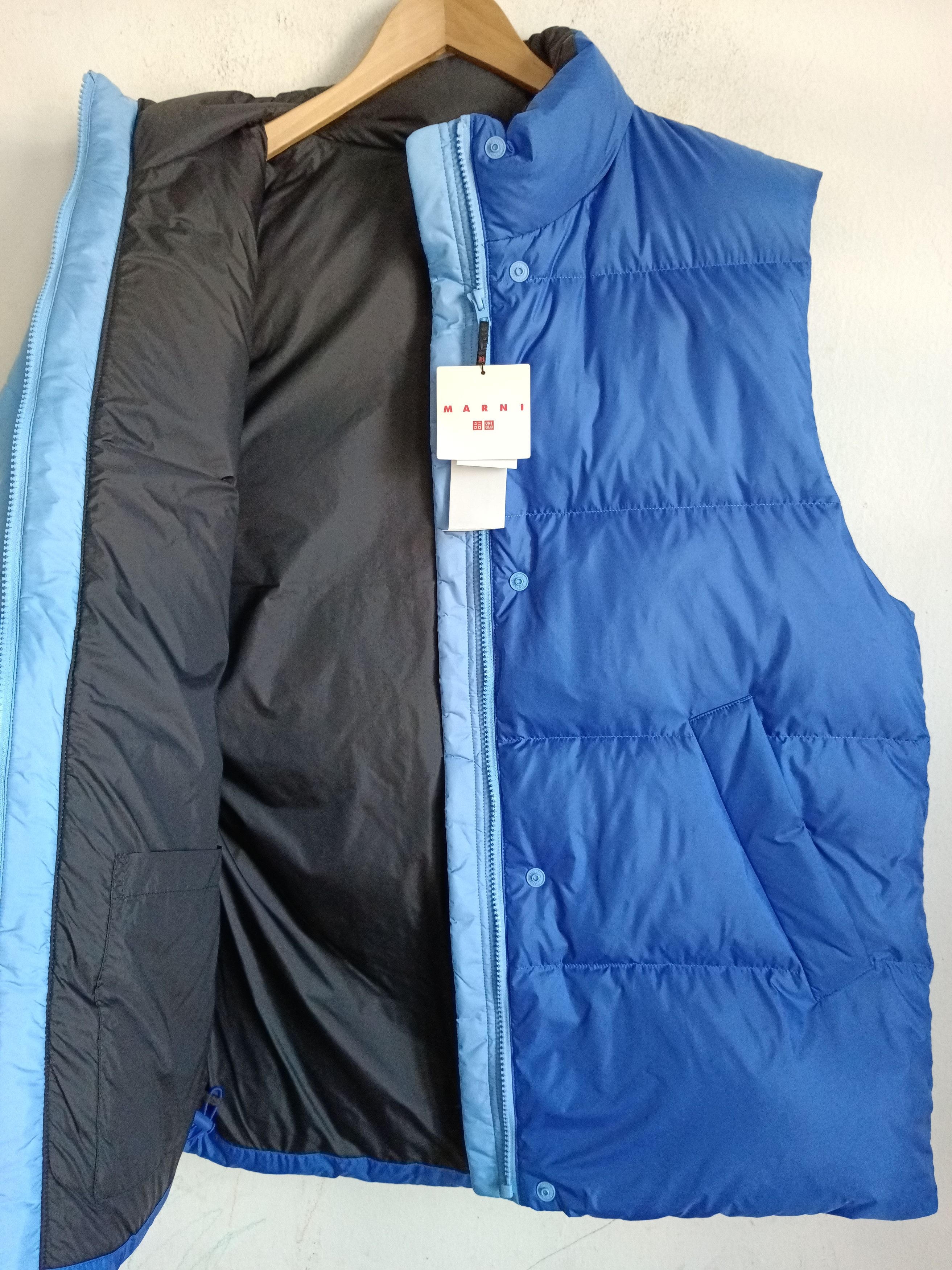 Hypebeast Uniqlo x Marni Down Vest Oversized Size US L / EU 52-54 / 3 - 2 Thumbnail