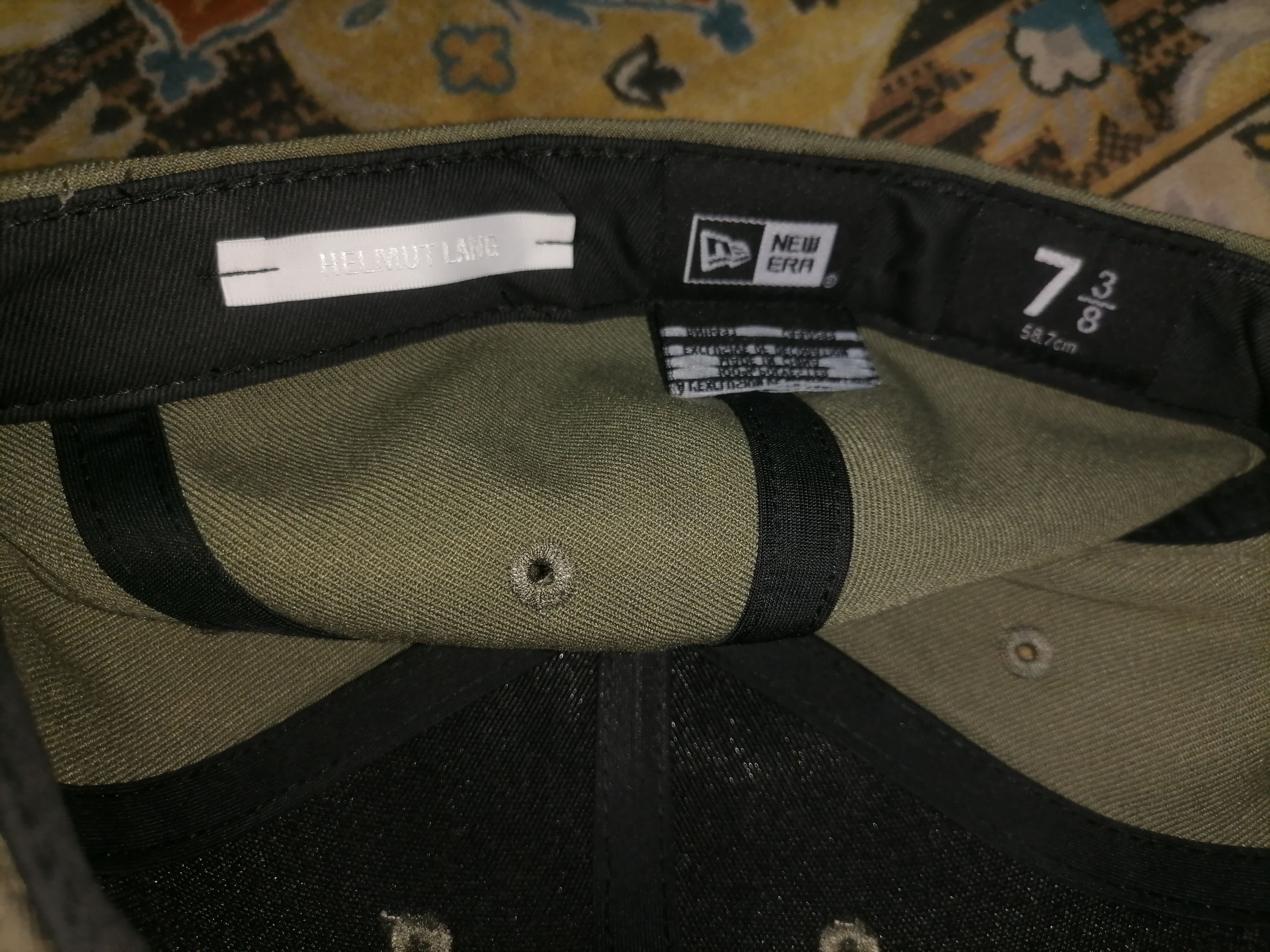Helmut Lang RARE NEW ERA X HELMUT LANG LOW PRO 59FIFTY HAT Size ONE SIZE - 3 Thumbnail