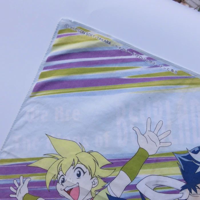 Anime × Other × Vintage Bayblade Anime Full Print Scarf Size ONE SIZE - 3 Thumbnail