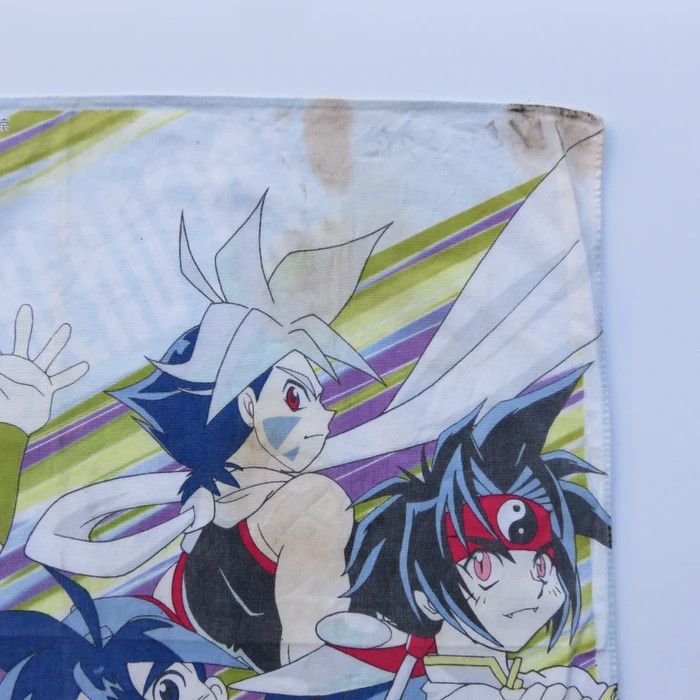 Anime × Other × Vintage Bayblade Anime Full Print Scarf Size ONE SIZE - 2 Thumbnail