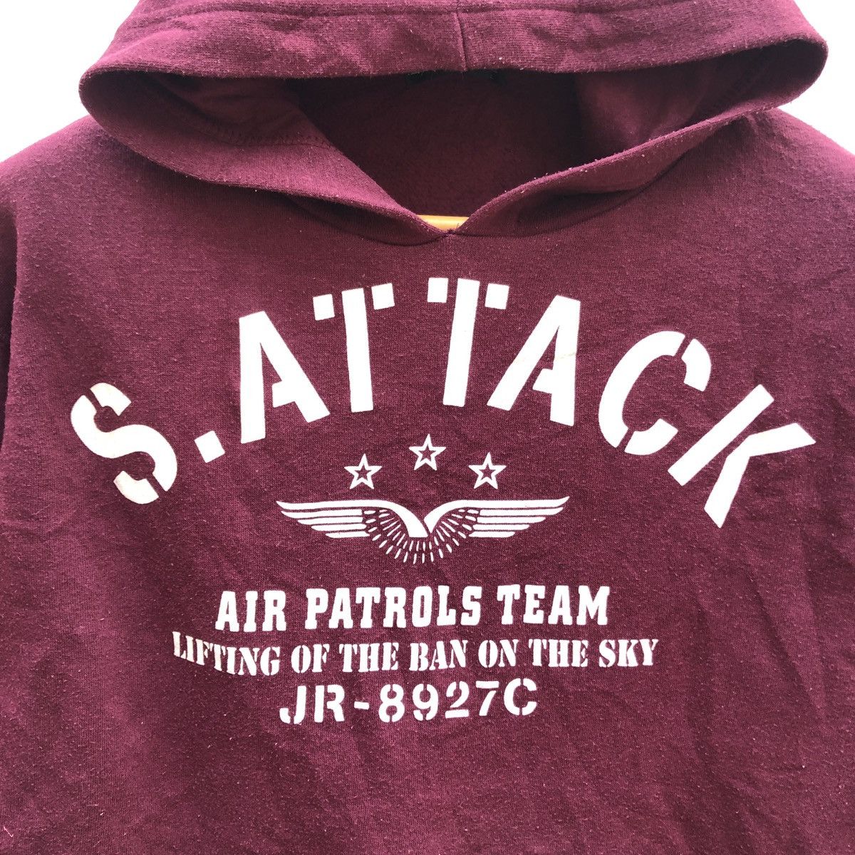 Japanese Brand S ATTACK by DESIO Hoodie Pullover #0888-29 Size US S / EU 44-46 / 1 - 2 Thumbnail