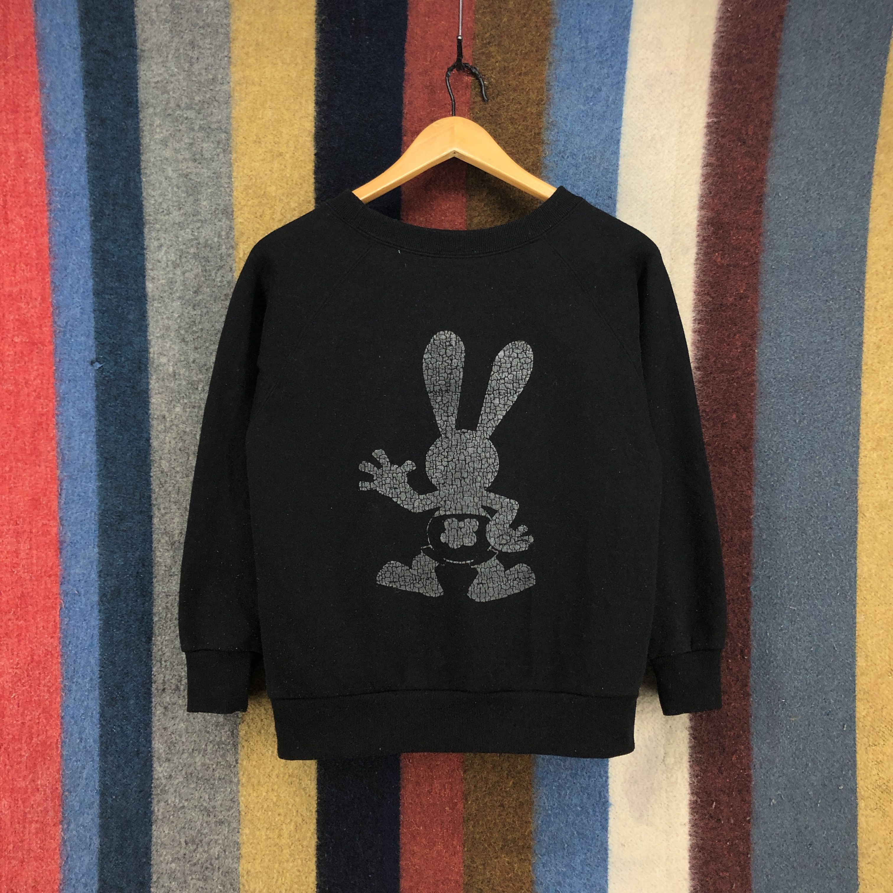 Cartoon Network OSWALD THE LUCKY RABBIT Crew Neck Sweatshirt #0614/AA Size S / US 4 / IT 40 - 7 Thumbnail