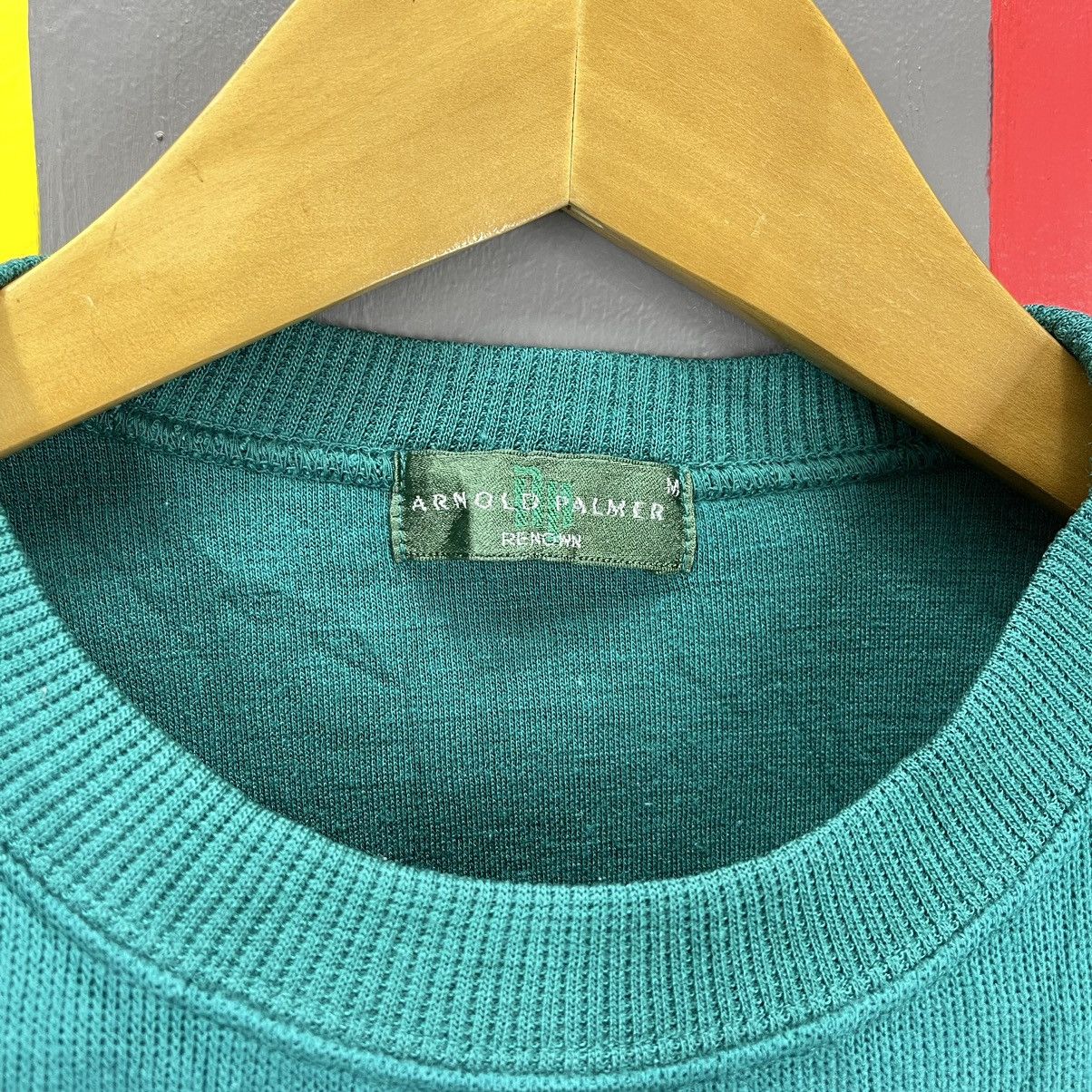 Japanese Brand ARNOLD PALMER SPORTS Women Sweatshirt #1088/AM Size M / US 6-8 / IT 42-44 - 5 Thumbnail