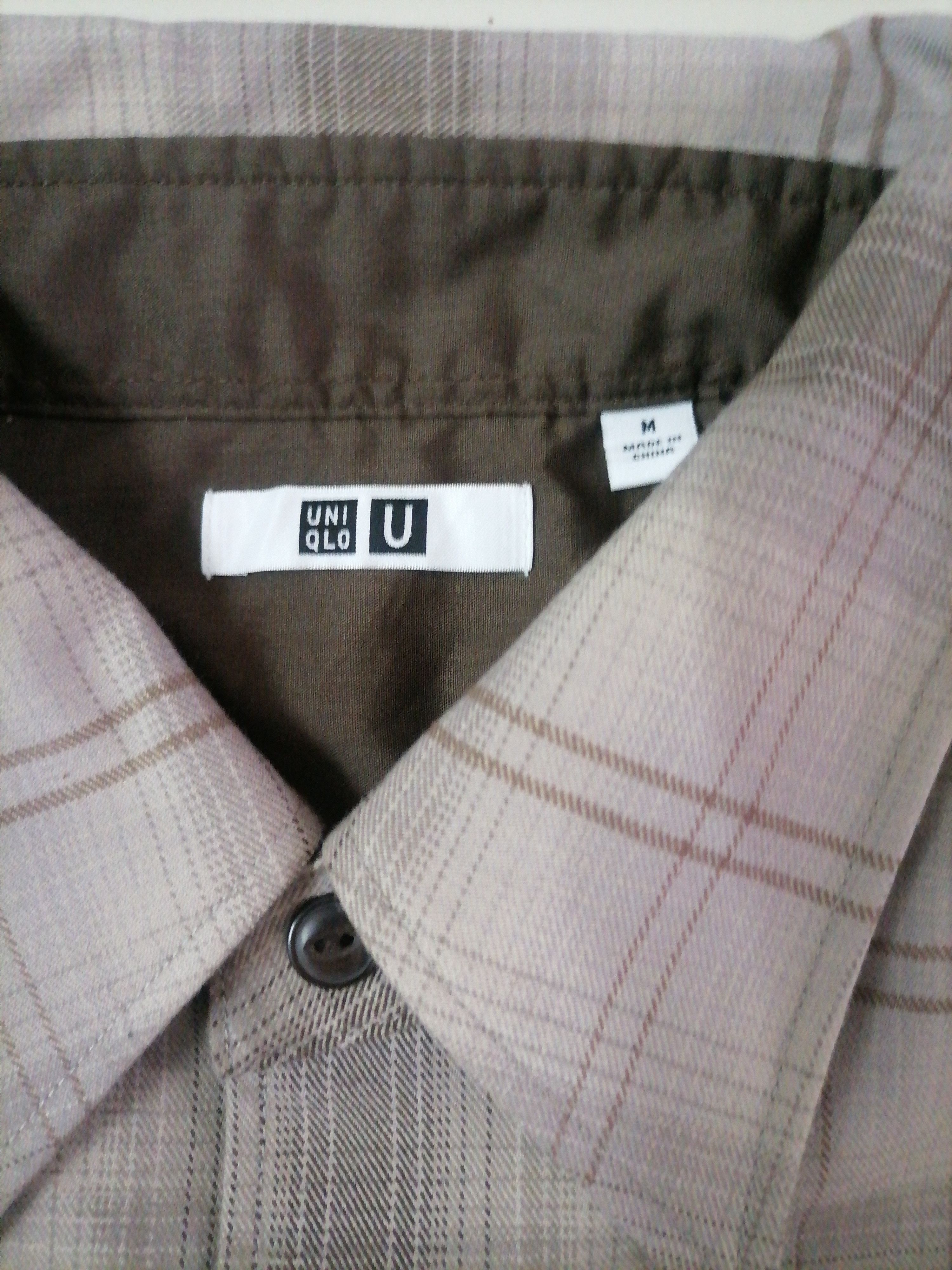 Christophe Lemaire × Flannel × Lemaire Uniqlo U Heavy Flannel Oversized Check Long Sleeve Shirt Size US M / EU 48-50 / 2 - 5 Thumbnail