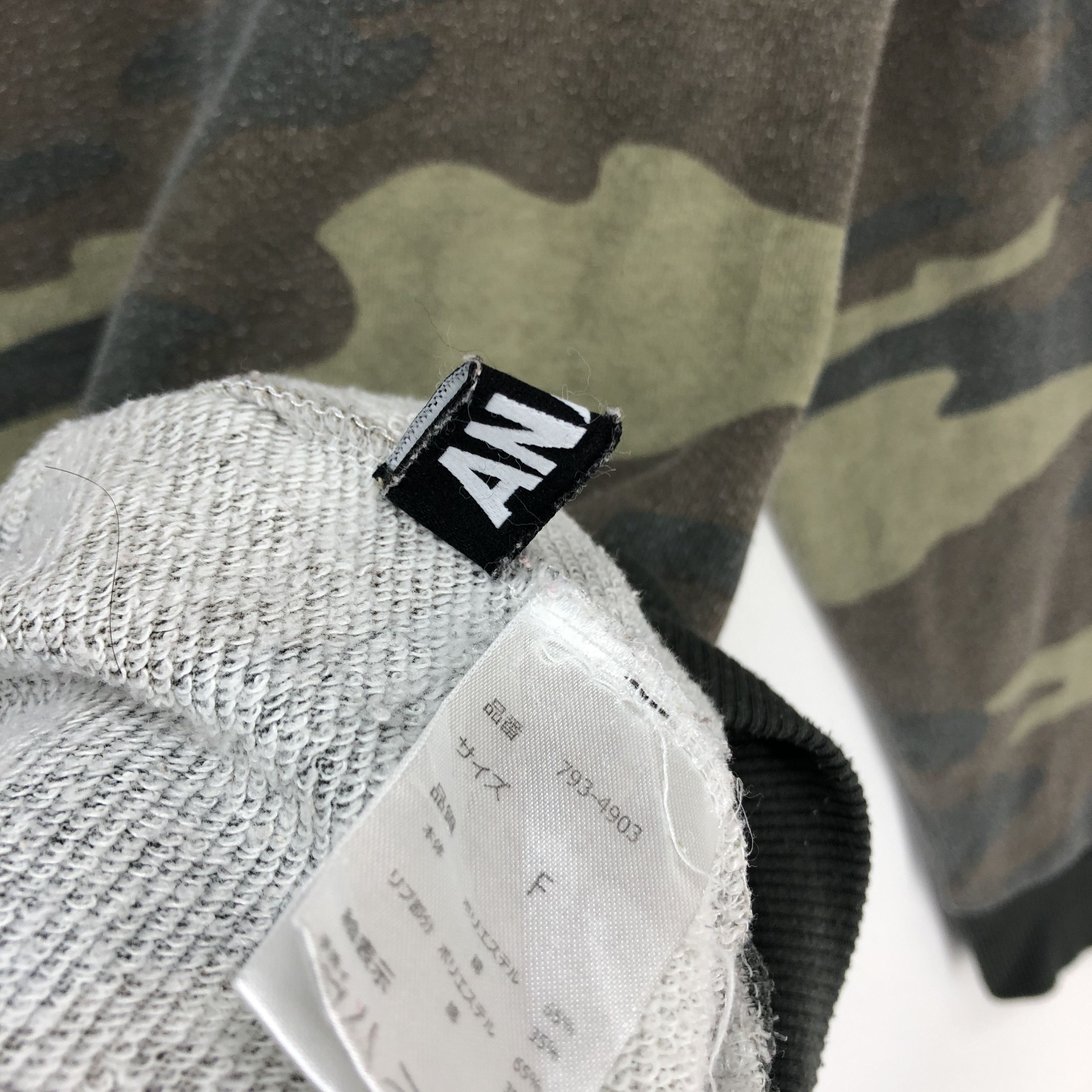 Japanese Brand ANAP Camouflage Hoodie Pullover #1505-55 Size M / US 6-8 / IT 42-44 - 5 Thumbnail