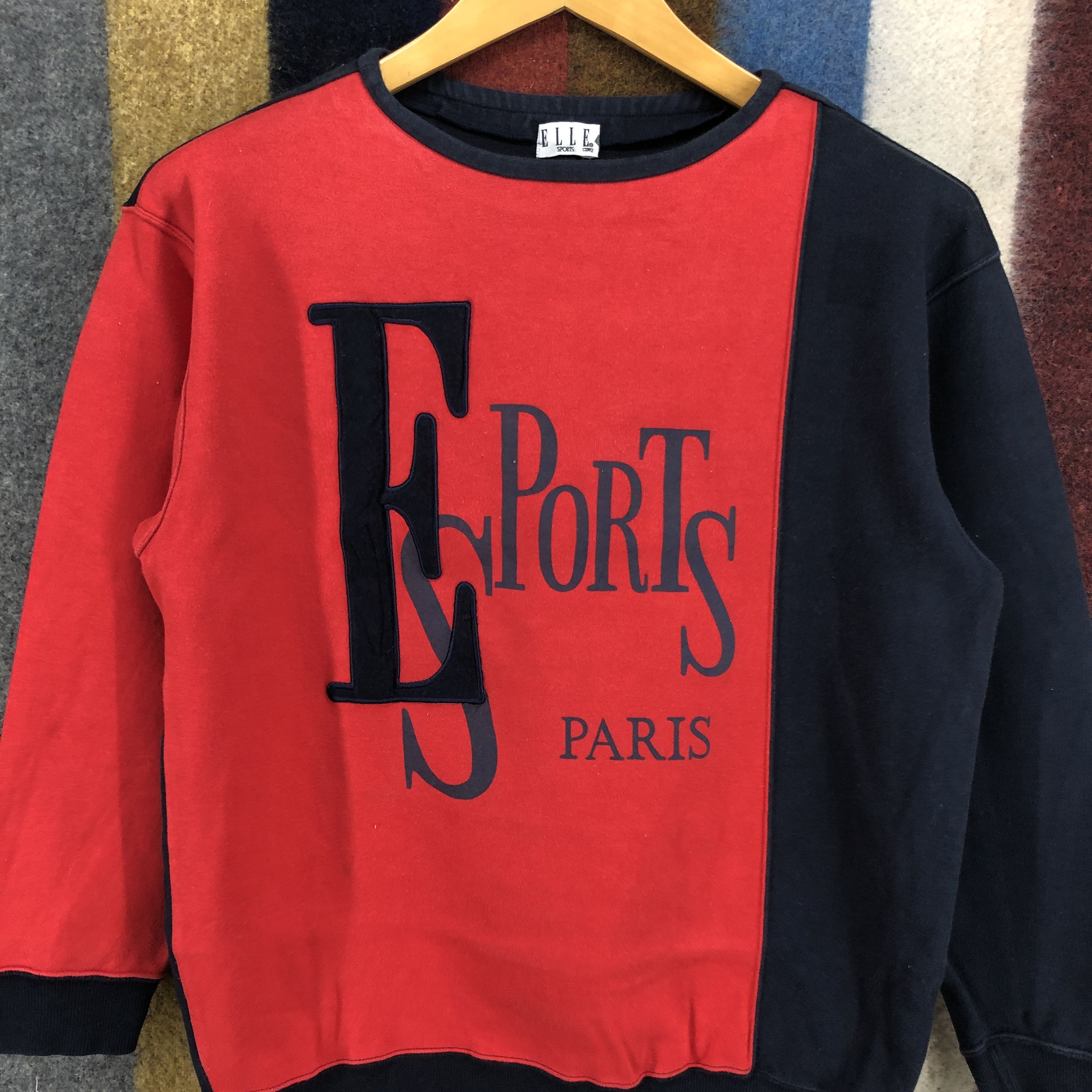 Other ELLE SPORTS PARIS Women Sweatshirt #0037-02 Size S / US 4 / IT 40 - 2 Thumbnail