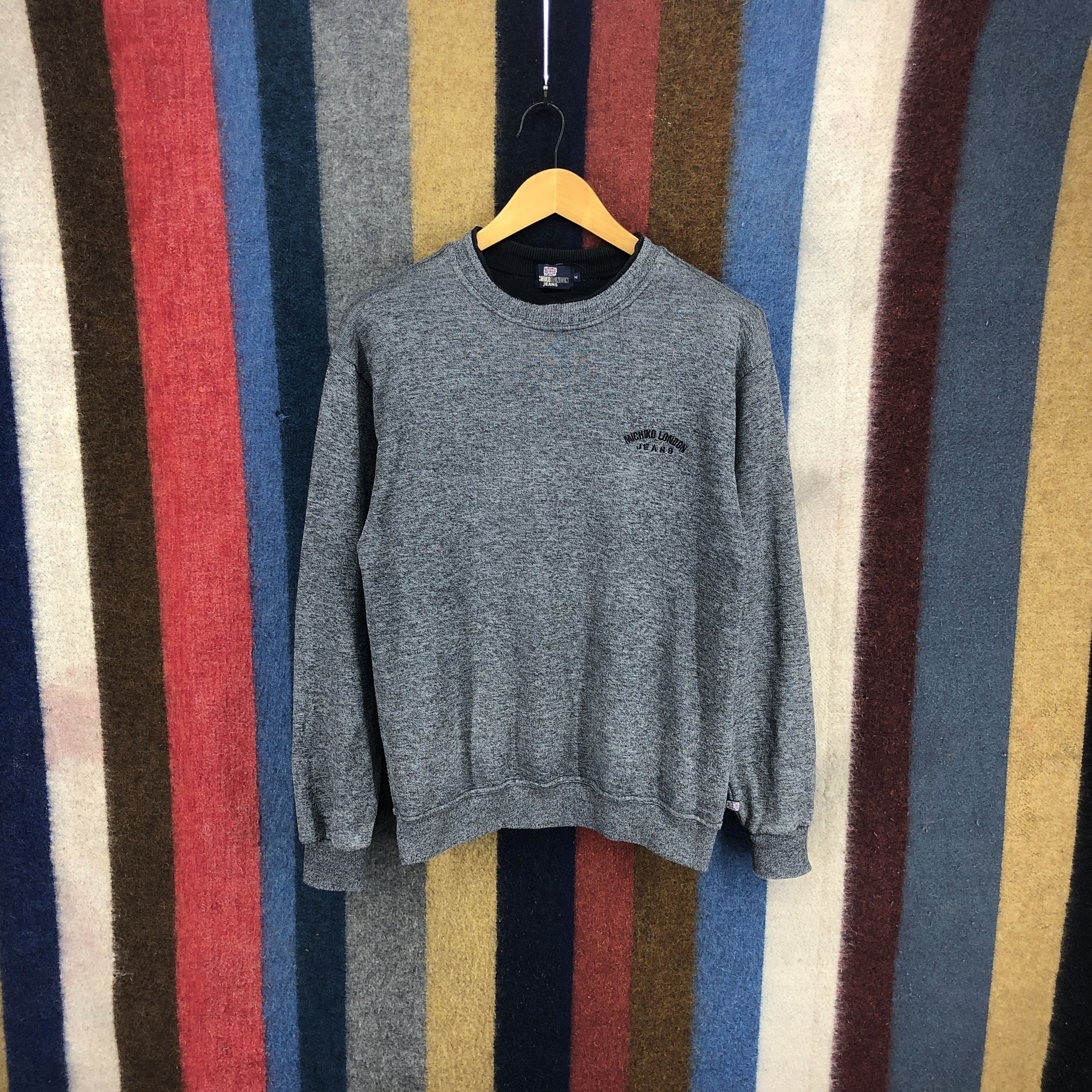 Japanese Brand MICHIKO LONDON JEANS Crew Neck Sweatshirt #0318/M Size US S / EU 44-46 / 1 - 3 Thumbnail