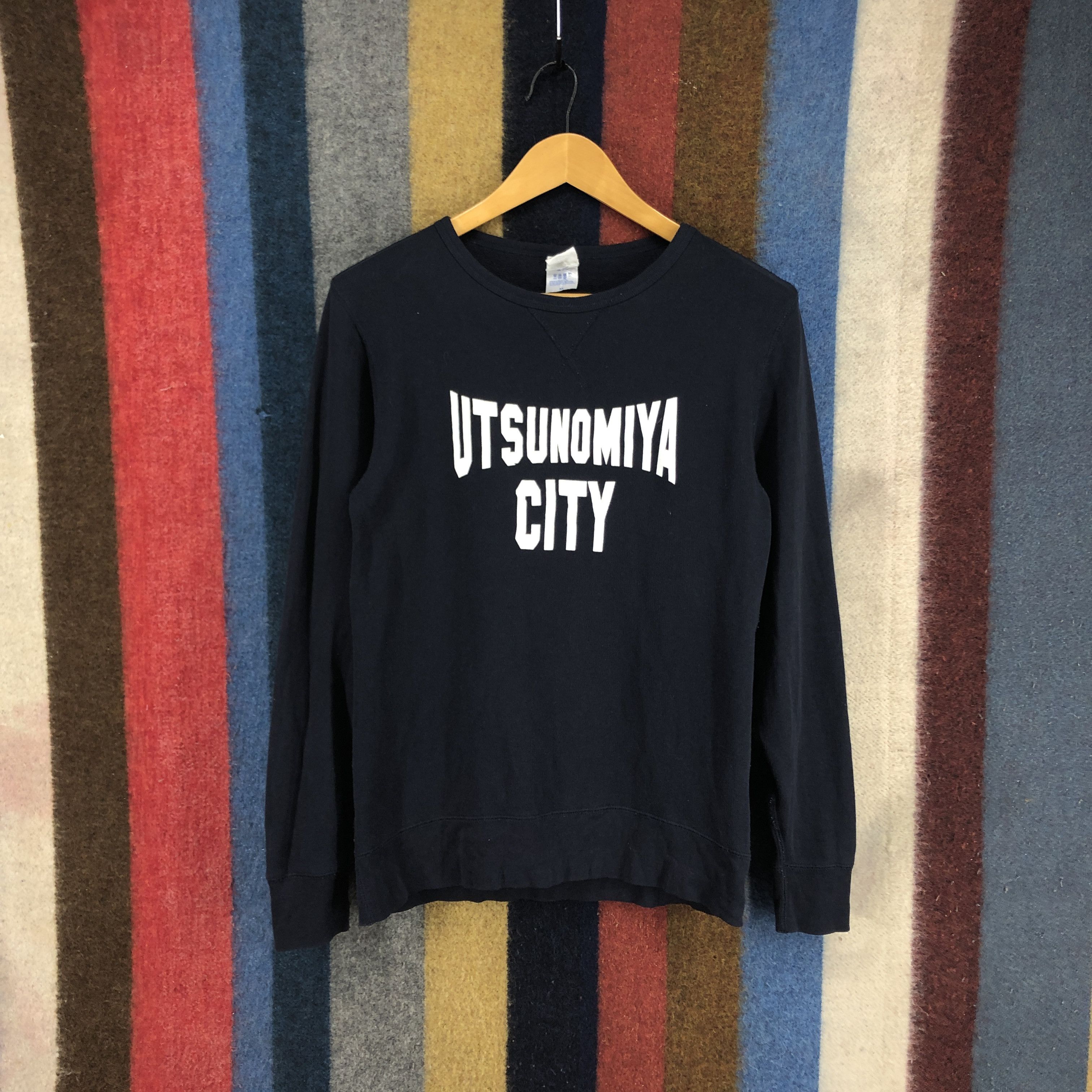 Japanese Brand Utsunomiya City by TOCHIGI MARKET Sweatshirt #0338/O Size US S / EU 44-46 / 1 - 1 Thumbnail