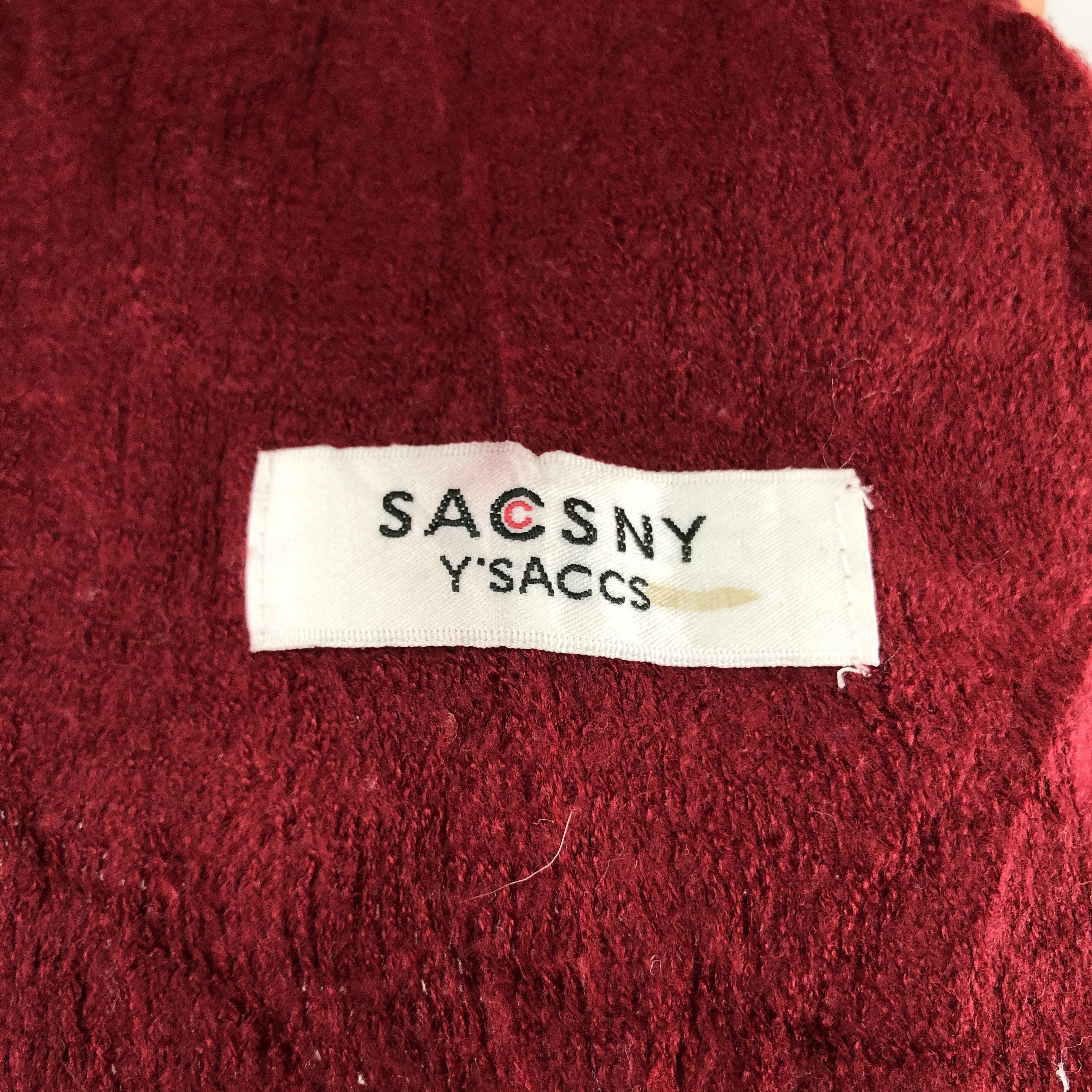 Japanese Brand SACSNY Y'SACCS Muffler Scarf #0945/AG Size ONE SIZE - 4 Thumbnail
