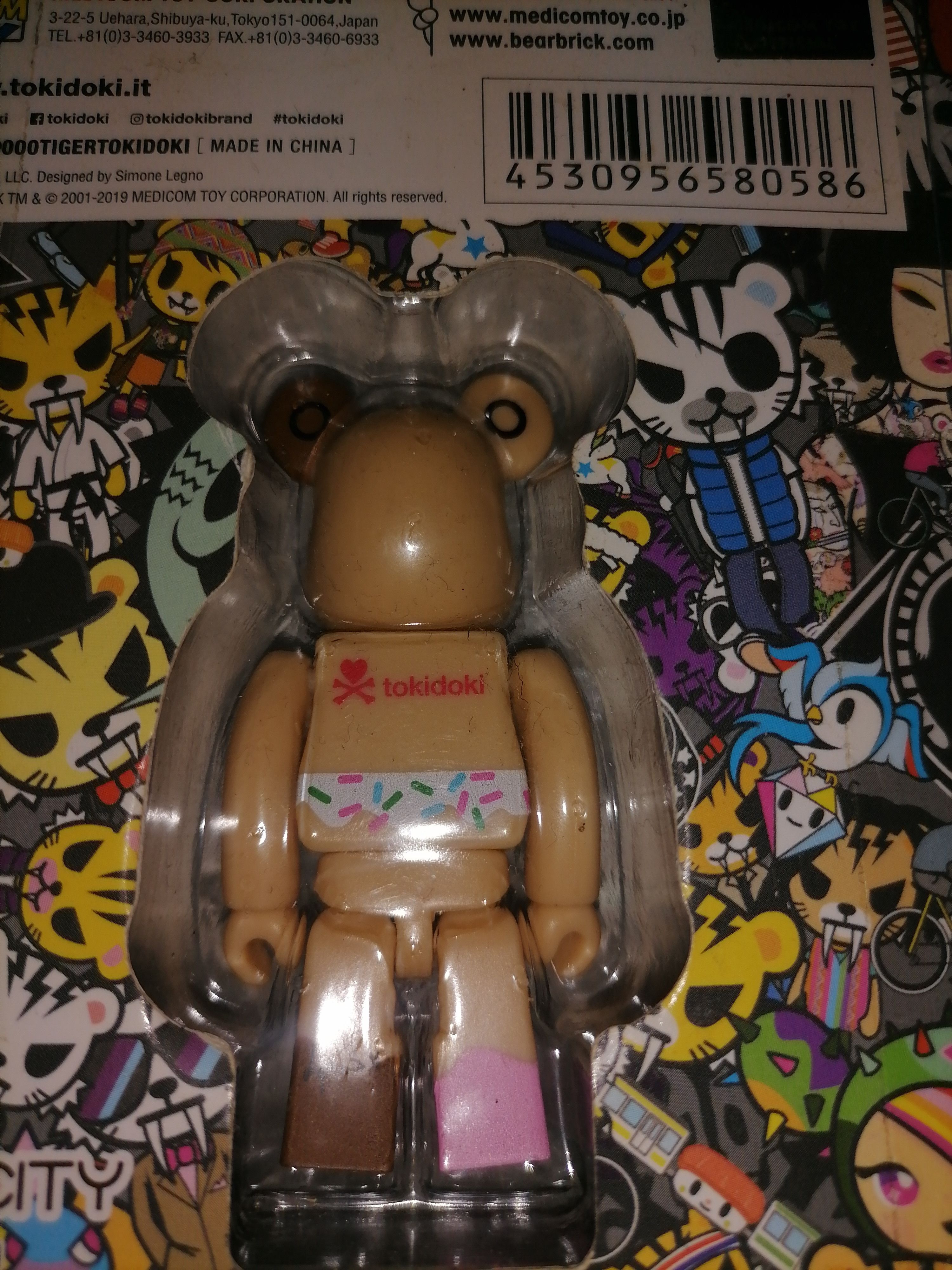 Japanese Brand × Kaws × Medicom Toy Rare Medicom Bearbrick Tokidoki x Action City Biscotti Size ONE SIZE - 4 Thumbnail