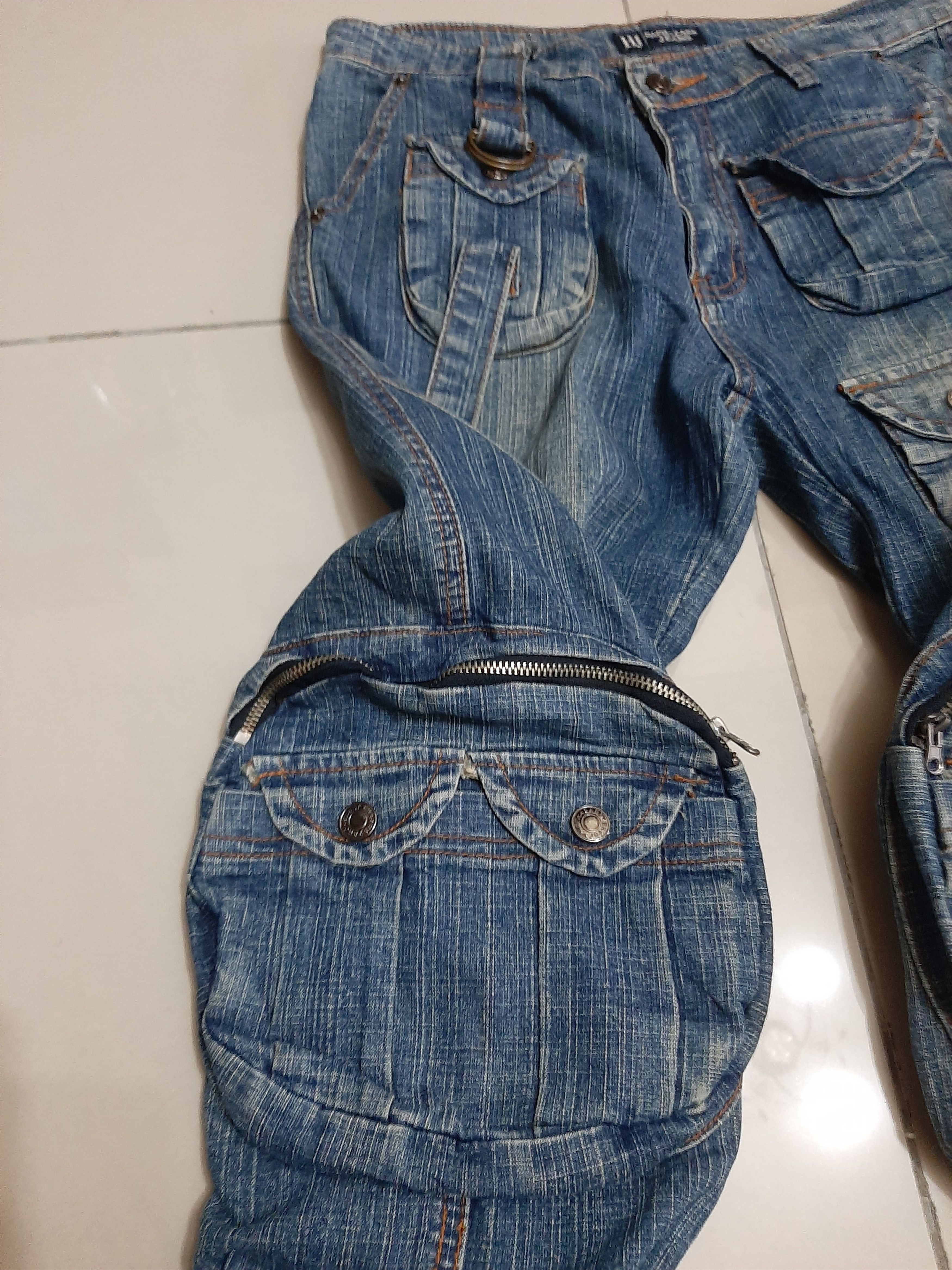 Hysteric Glamour The great of🔥🔥🔥 "multi pocket jeans"..🔥🔥🔥 Size 27" / US 4 / IT 40 - 9 Thumbnail
