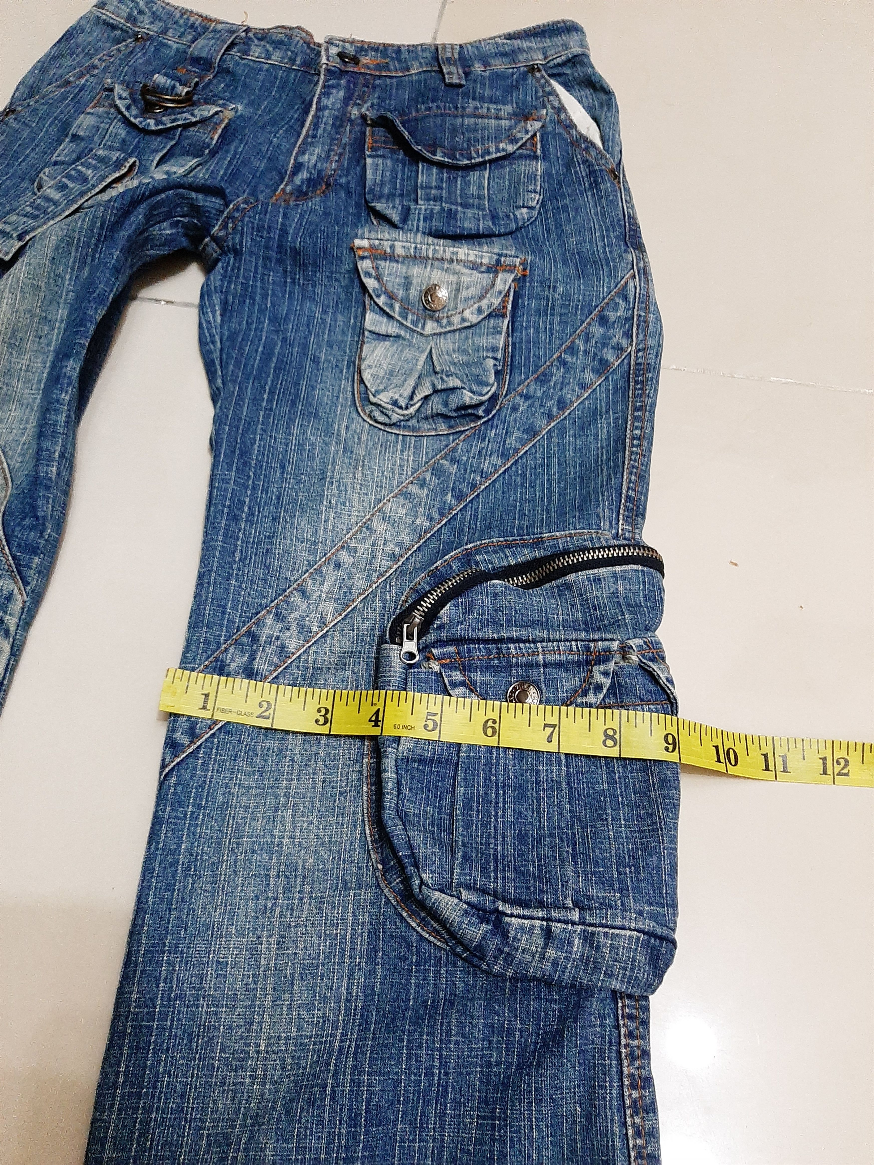 Hysteric Glamour The great of🔥🔥🔥 "multi pocket jeans"..🔥🔥🔥 Size 27" / US 4 / IT 40 - 18 Thumbnail