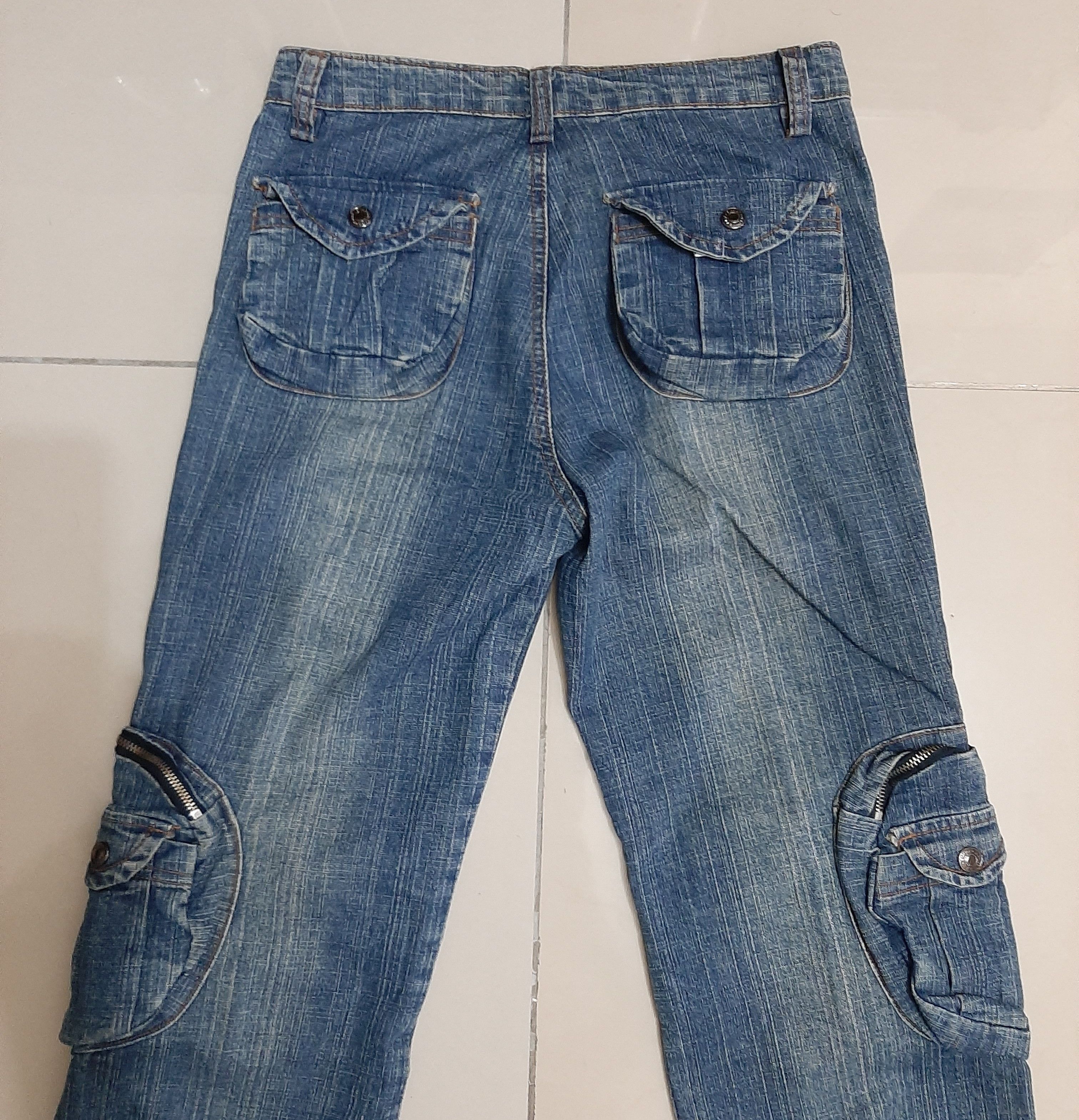 Hysteric Glamour The great of🔥🔥🔥 "multi pocket jeans"..🔥🔥🔥 Size 27" / US 4 / IT 40 - 4 Thumbnail
